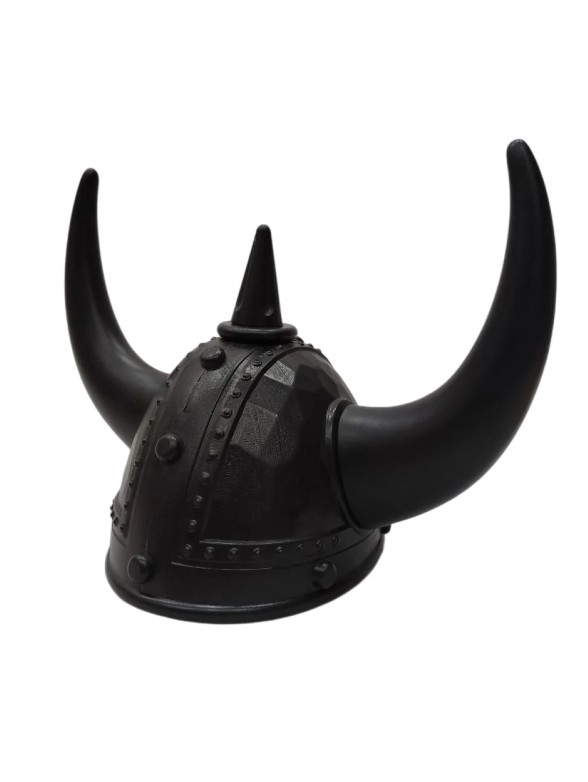 Viking Warrior Helmet for Kids & Adults – Medieval Plastic Horned Cap with Removable Horns | Fancy Dress, Cosplay & Theme Party Accessory - Image 4