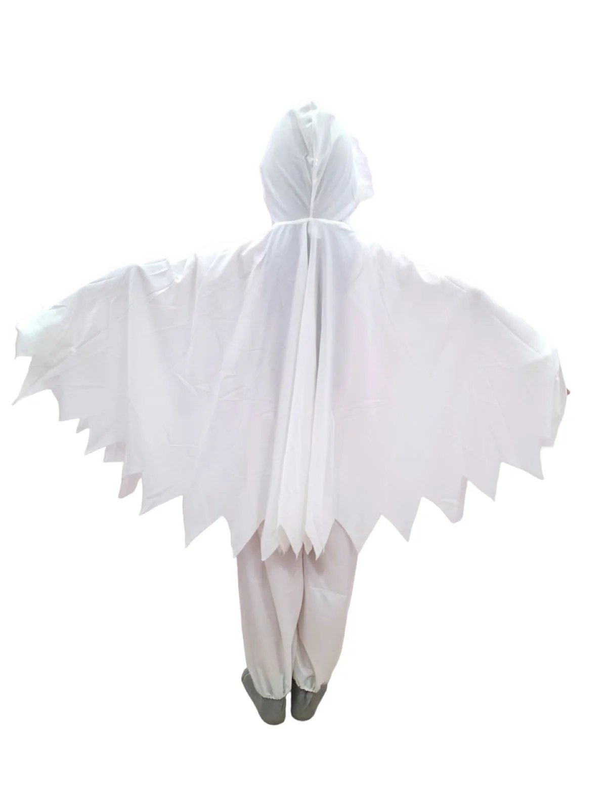 White Ghost Costume With Pumpkin Basket Combo For Kids| Halloween Dress For Boys and Girls - Image 3