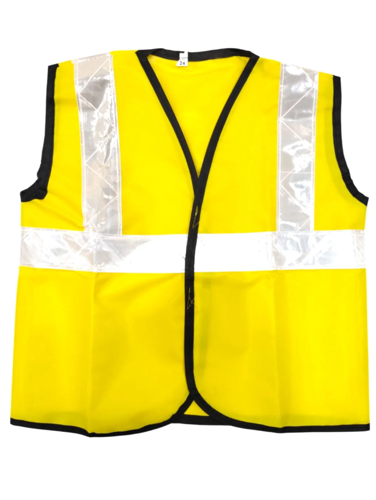 Yellow Reflective Safety Jacket for Kids | Labor Day Dress Costume | Worker Uniform Vest | Bike Safety Jacket | School Fancy Dress Costume - Image 6