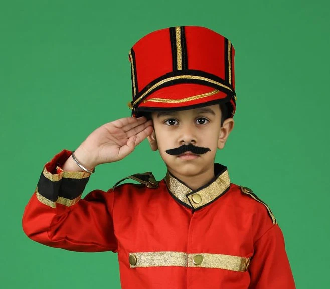 British Soldier Mangal Pandey Sepoy Hat Fancy Dress Costume Accessories - Image 3