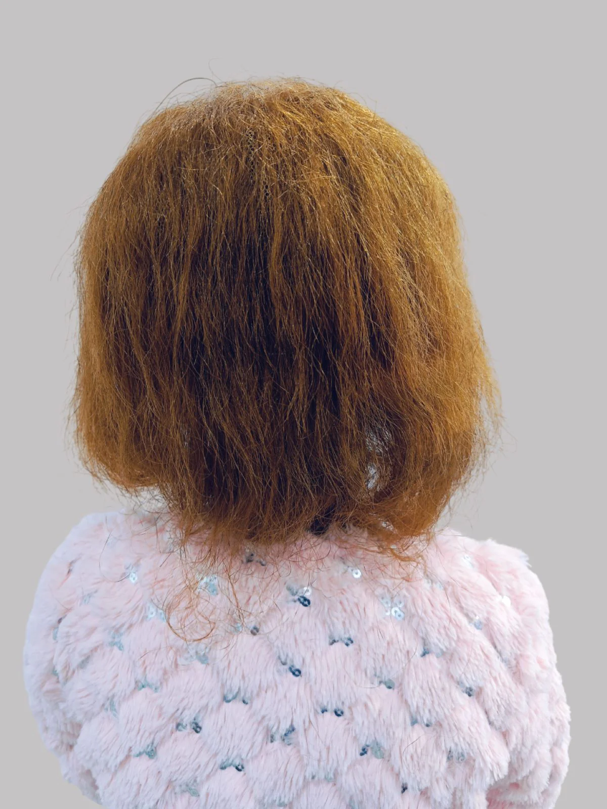 Brown Blonde Color Foreigner Hair Wig for Boys Fancy Dress Costume Accessories - Image 3