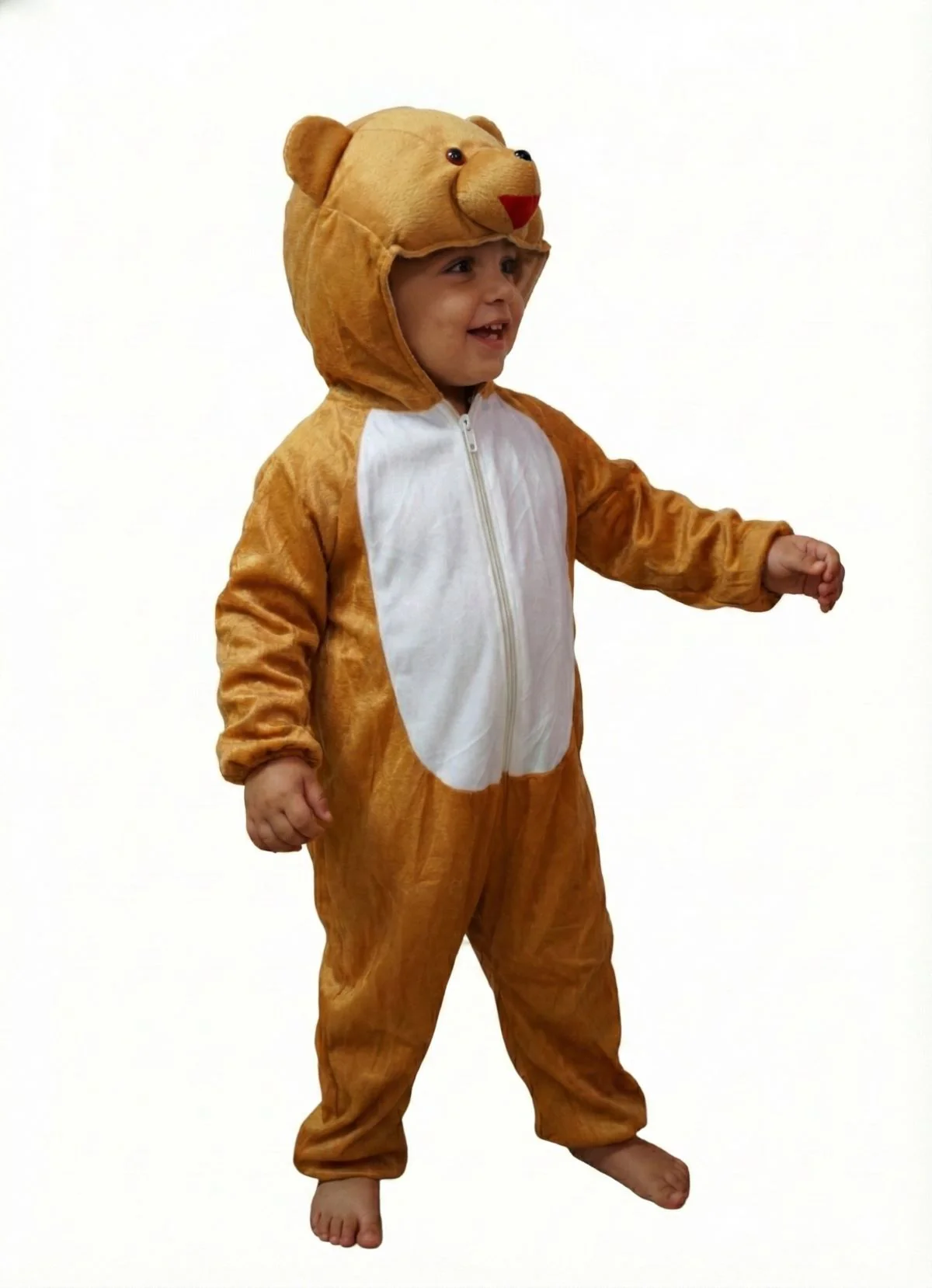 Brown Honey Bear Animal Fancy Dress Costume | For Kids & Adults - Image 3