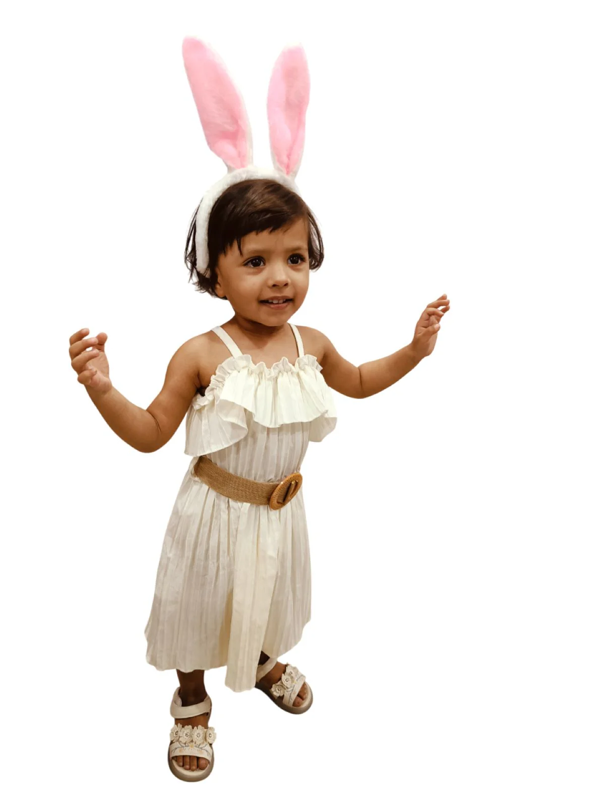 Bunny Rabbit Ears HeadBand Girls Fancy Dress Costume Accessories - Image 2