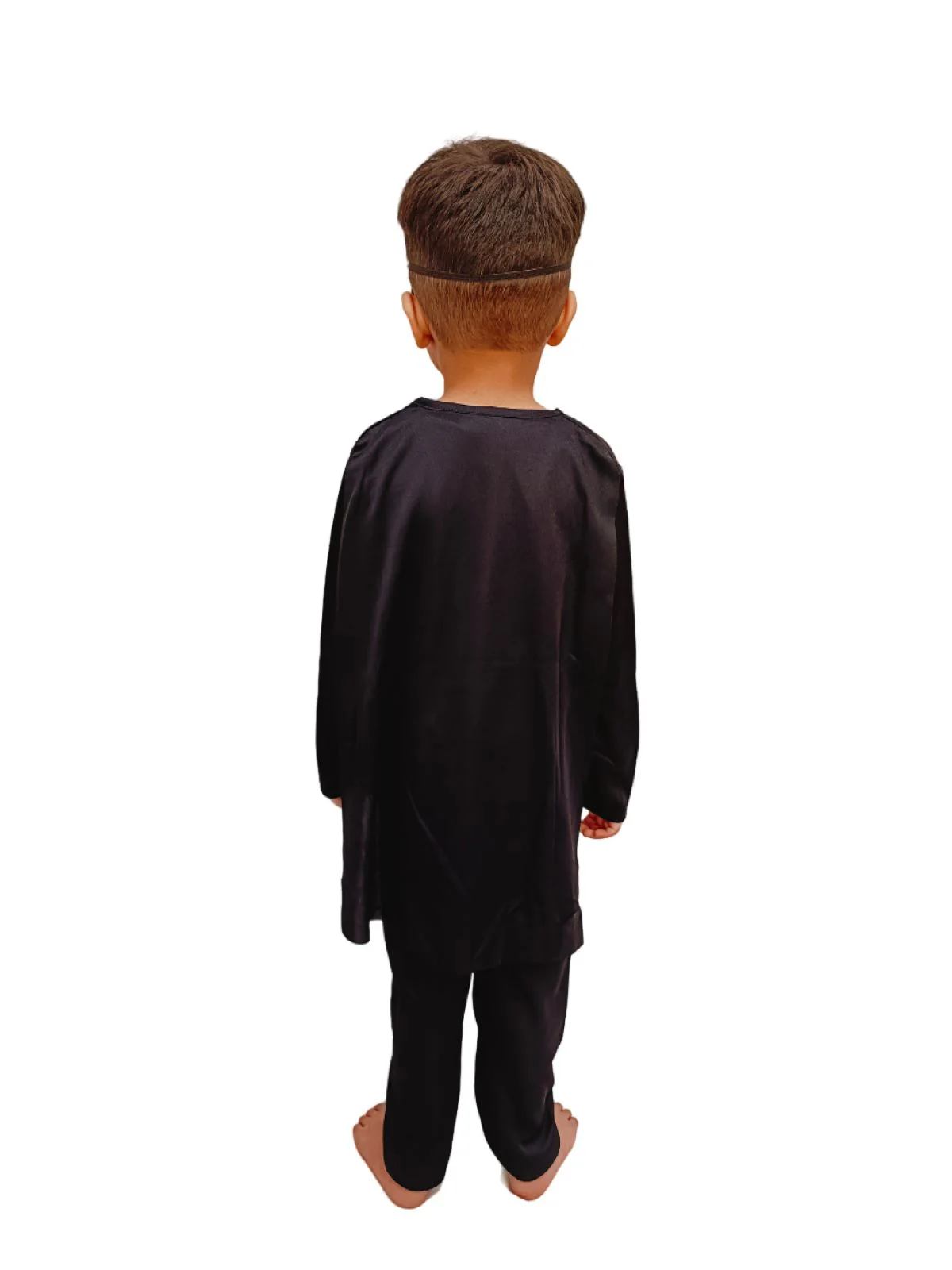 Black Bat Superhero Comic Movie Character Kids Fancy Dress Costume - Standard - Image 3