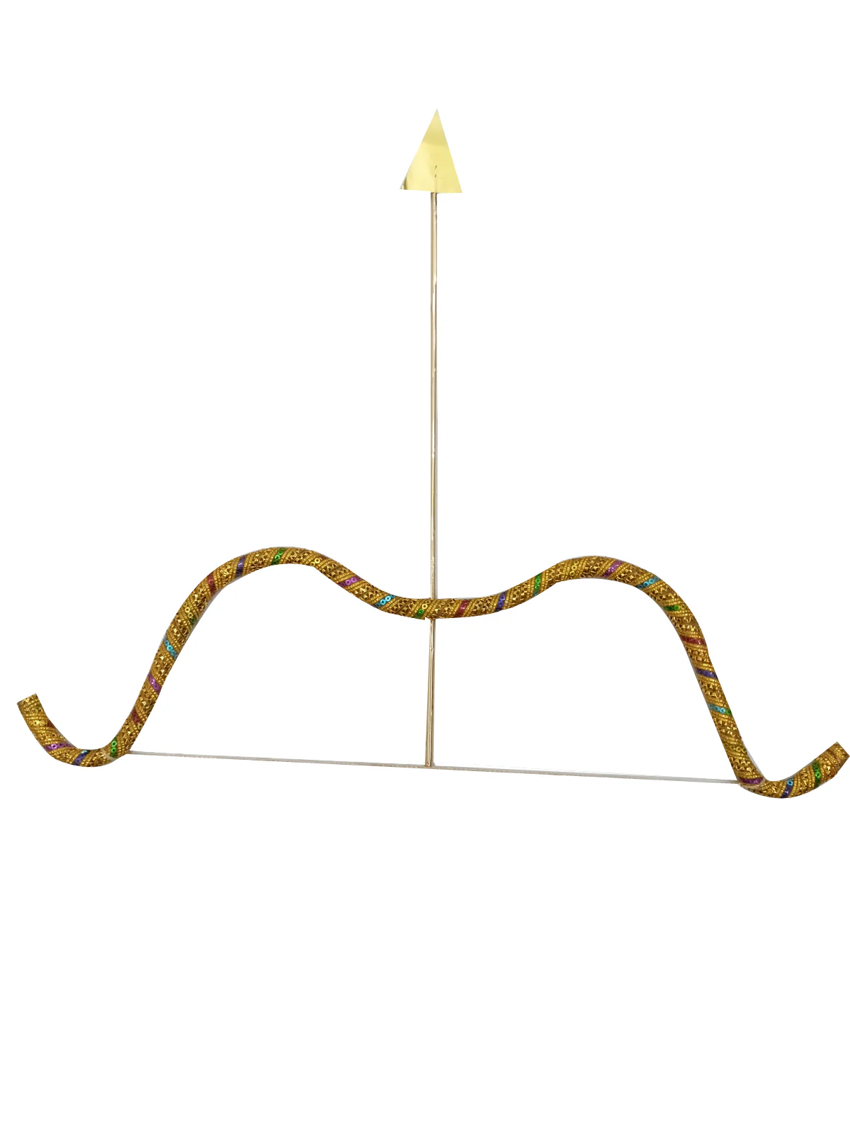 Bow and Arrow Indian Teer Kaman Ramleela Accessory for Kids and Adults Fancy Dress Costume - Image 10