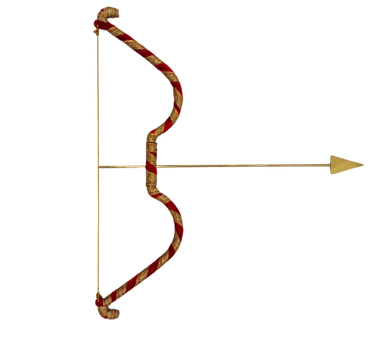 Bow and Arrow Indian Teer Kaman Ramleela Accessory for Kids and Adults Fancy Dress Costume - Image 6
