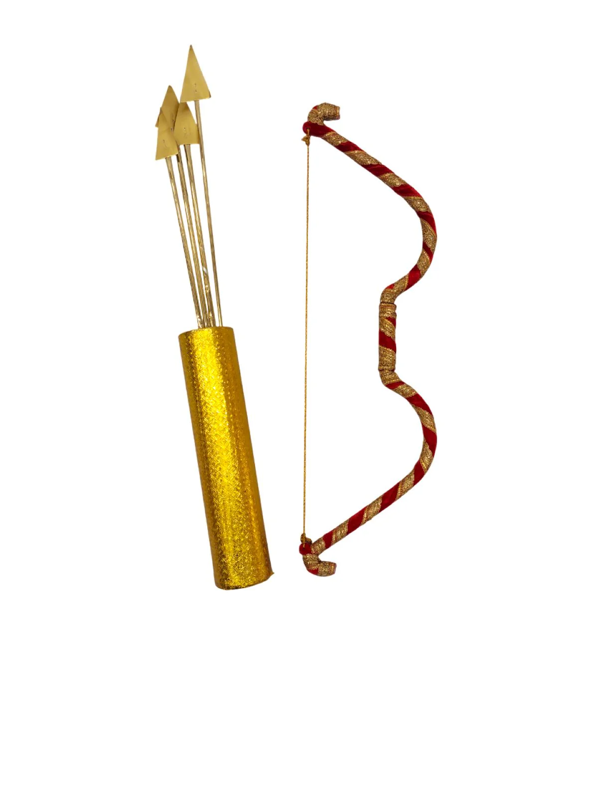Bow and Arrow Indian Teer Kaman Ramleela Accessory for Kids and Adults Fancy Dress Costume - Image 7