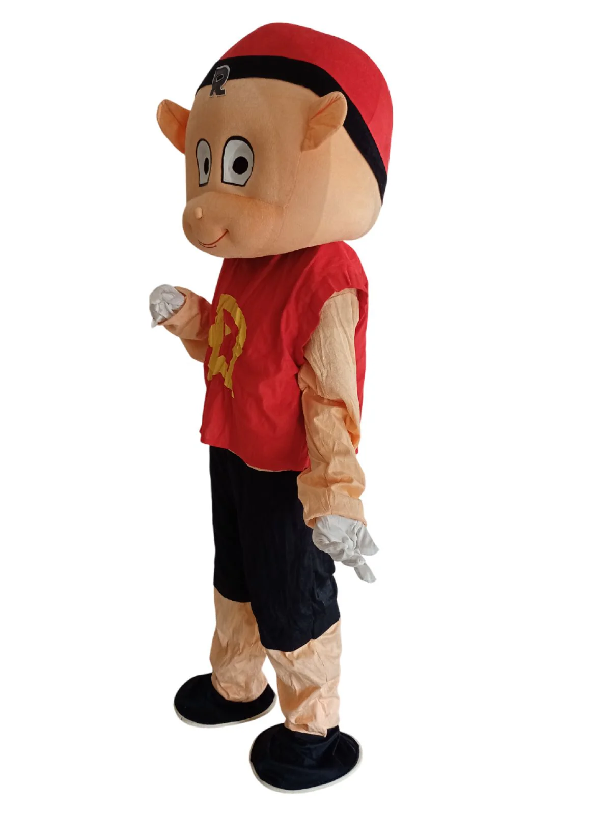 Brave & Fearless Raju The Thunderstrike Cartoon Character Mascot Costume For Theme Birthday Party & Events | Adults | Full Size - Image 3