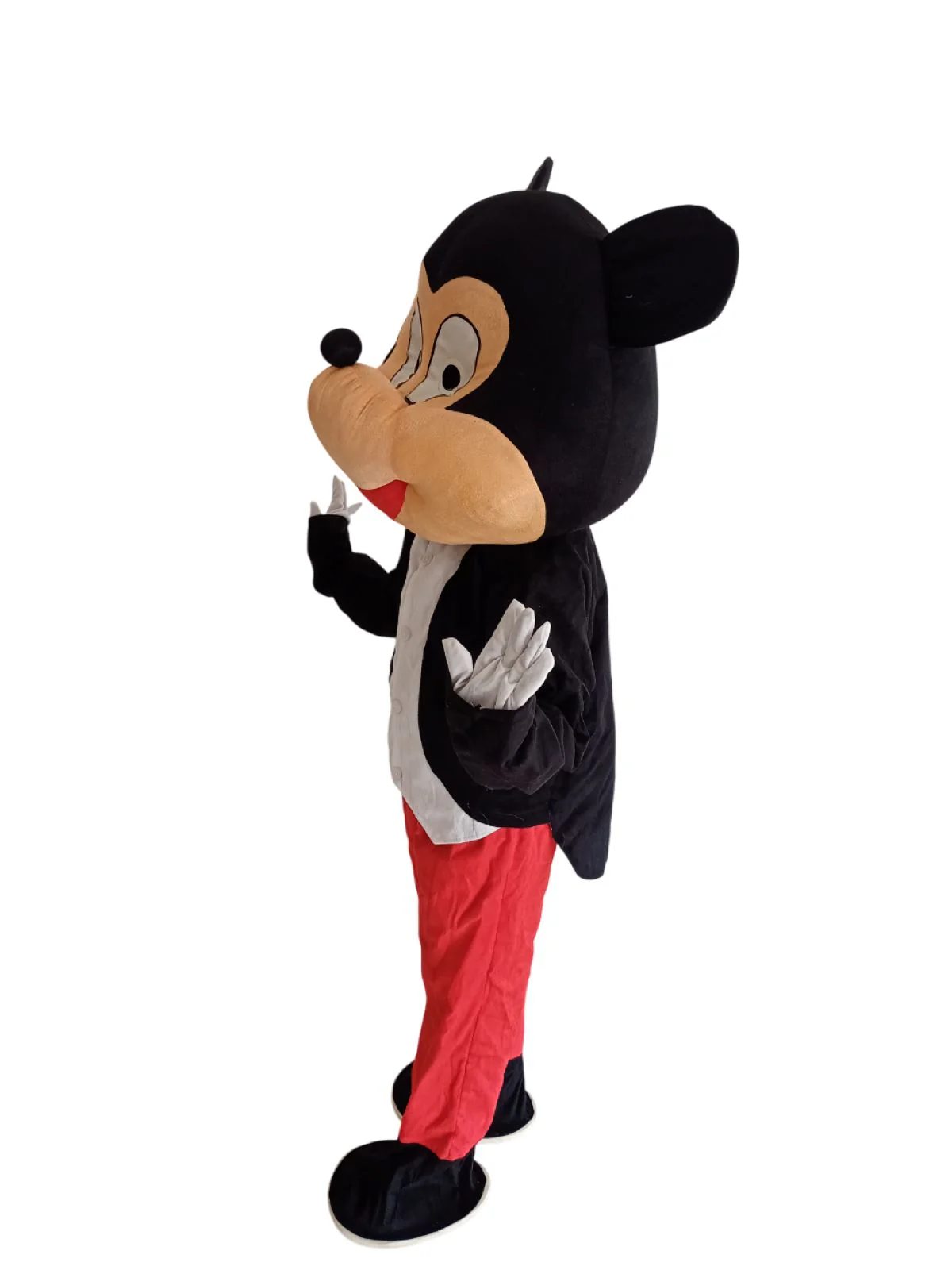 The Brave Friendly Mouse Cartoon Character Mascot Costume for Events | Adults | Full Size Adults - Image 3