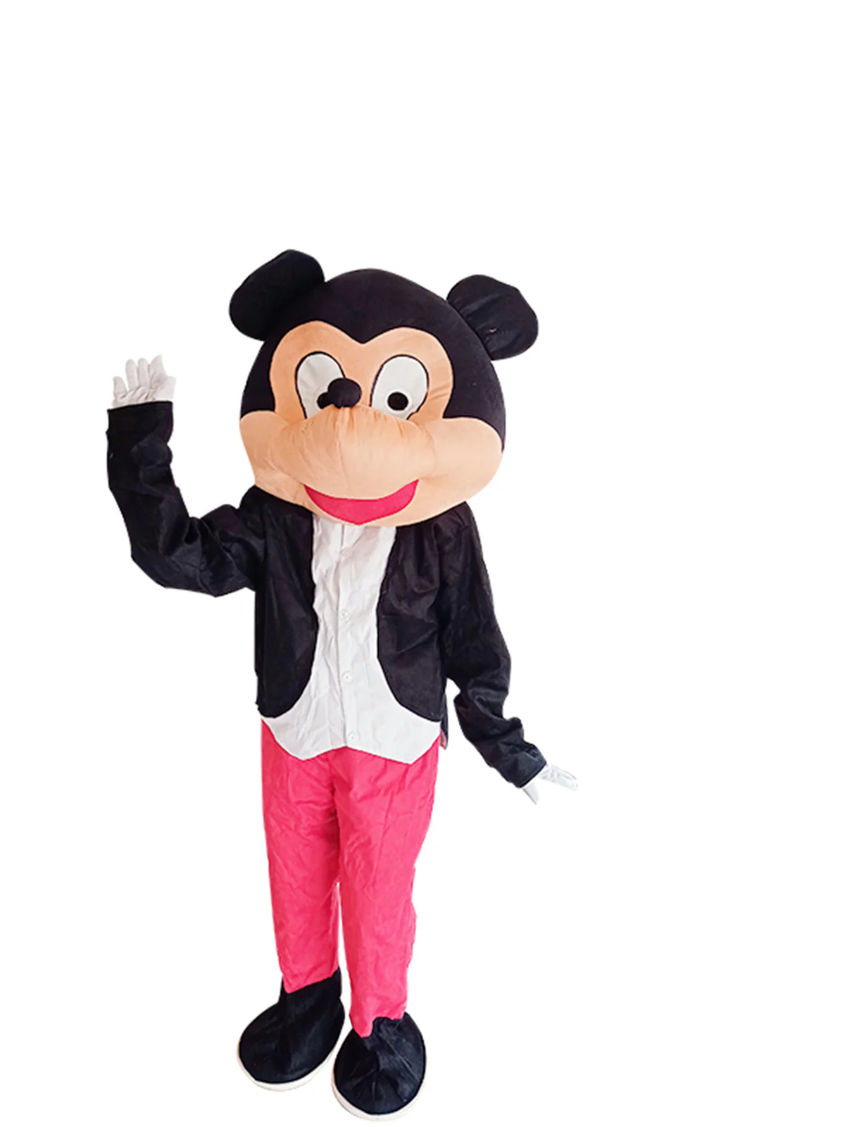 The Brave Friendly Mouse Cartoon Character Mascot Costume for Events | Adults | Full Size Adults - Image 4