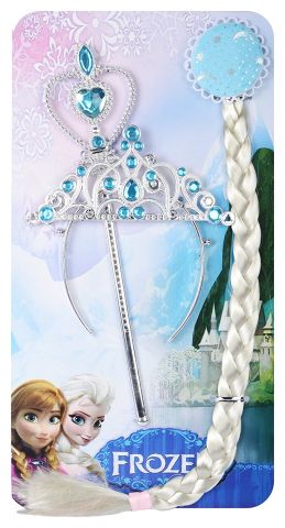 Buy Complete Accessory Set - Snow Queen Fairy Tale Kids Fancy Dress Accessory - Image 5