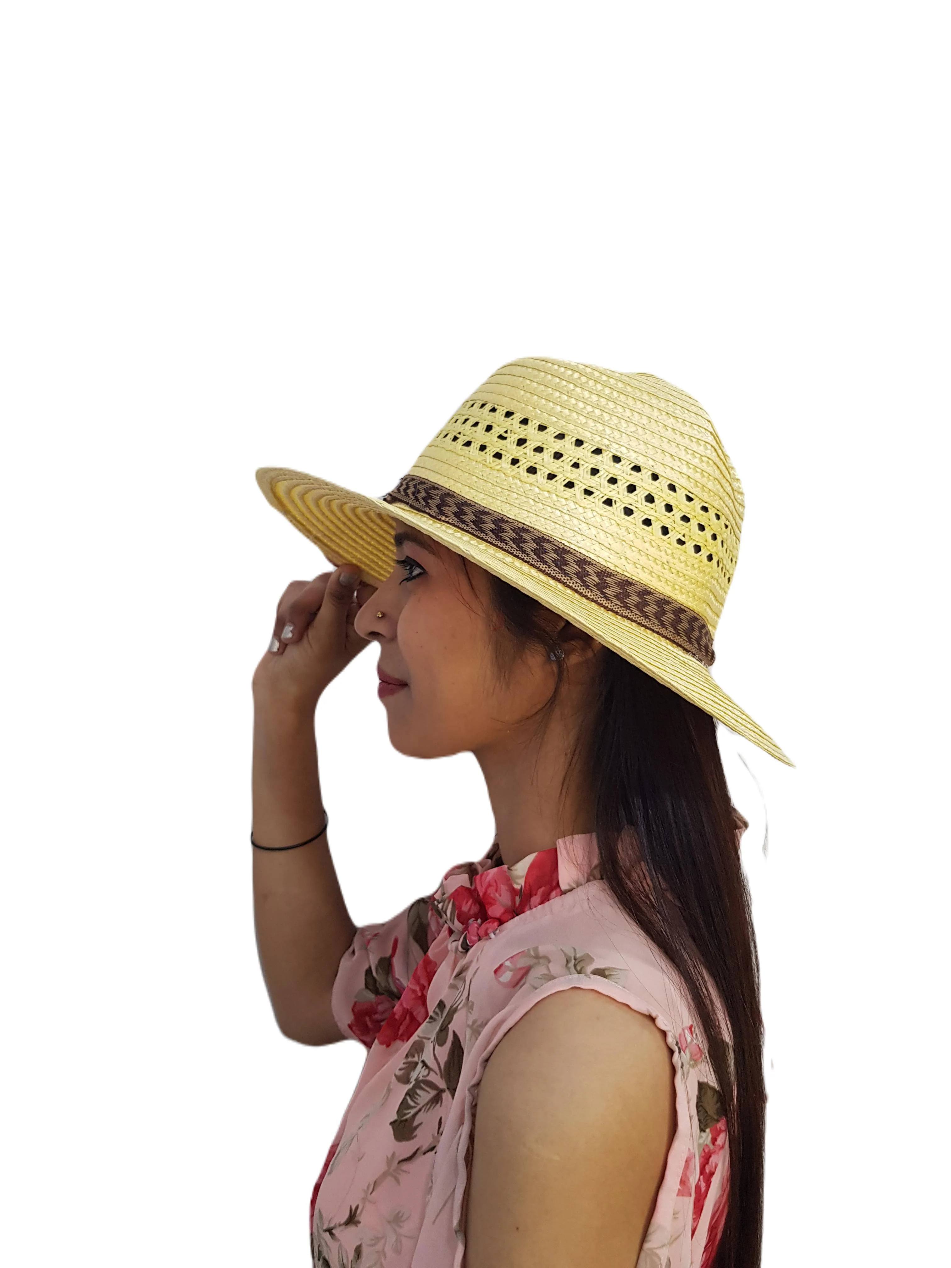 Buy Goa Hawaii Hat Indian State Fancy Dress Costume Accessory for Girls Kids & Adult - Image 4