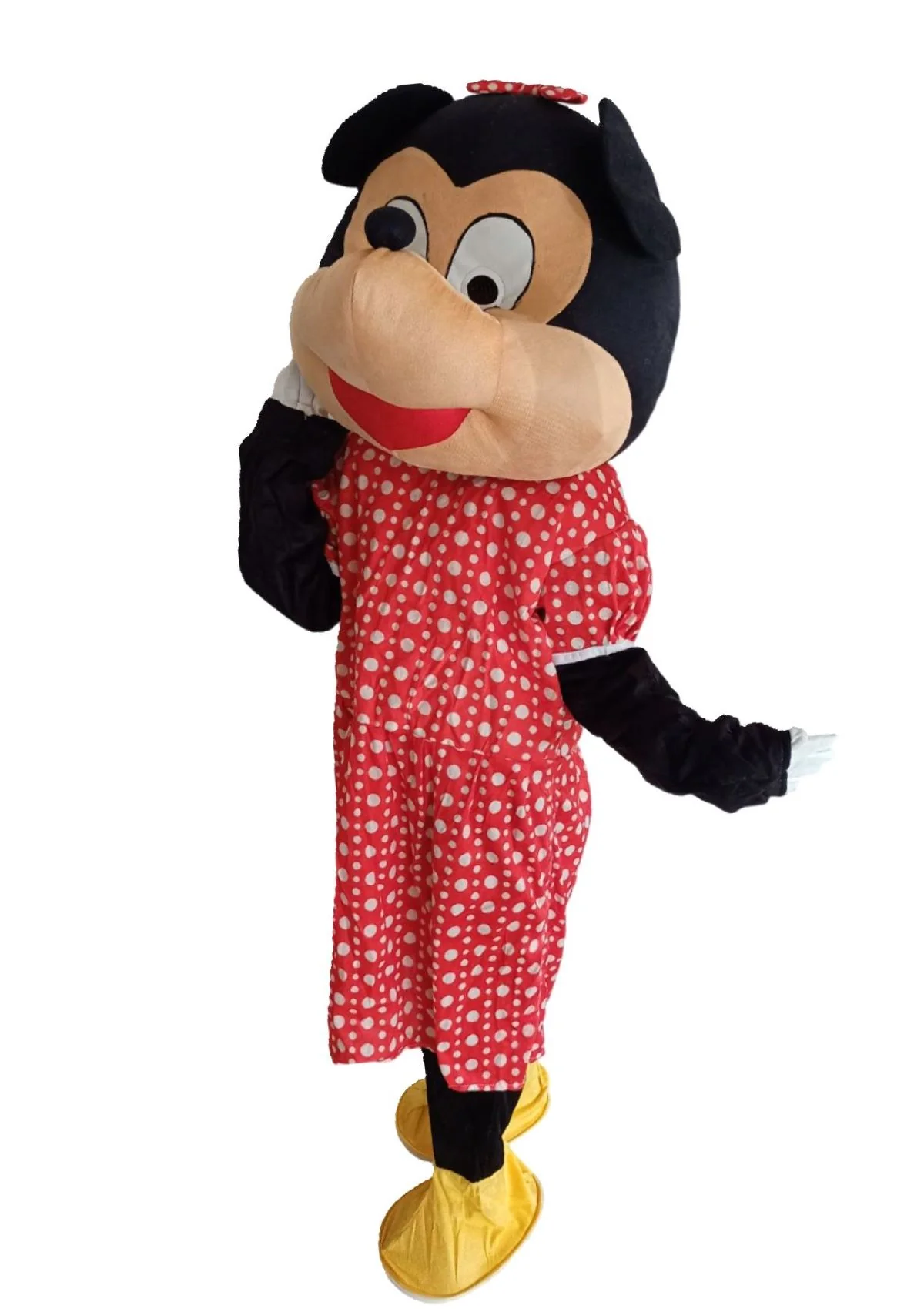 Kind & Playful Mouse Cartoon Mascot Costume For theme Party & Events | Adults | Full Size Adults - Image 4