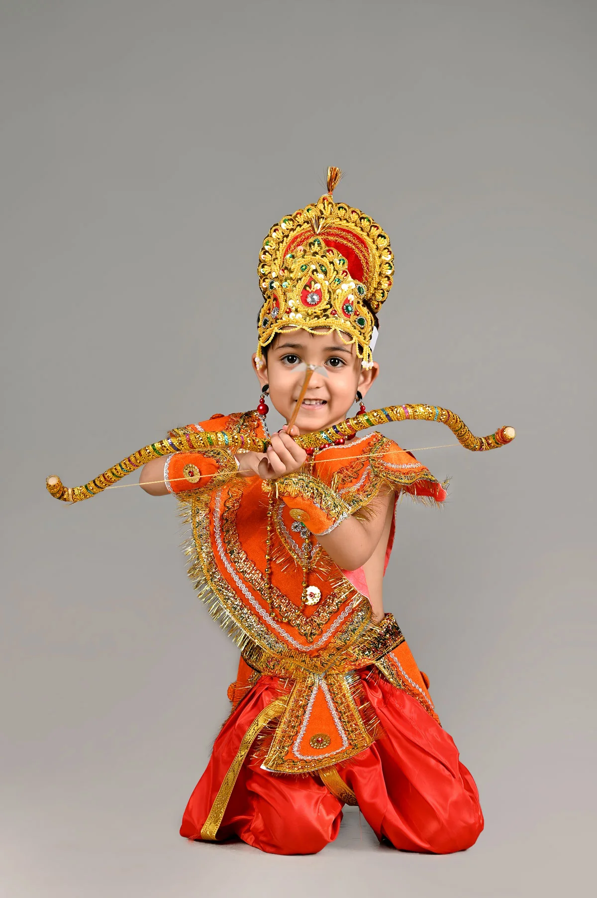 Laxman Prince Ram's Brother Ramlila Mythology Kids & Adults Fancy Dress Costume - Image 11