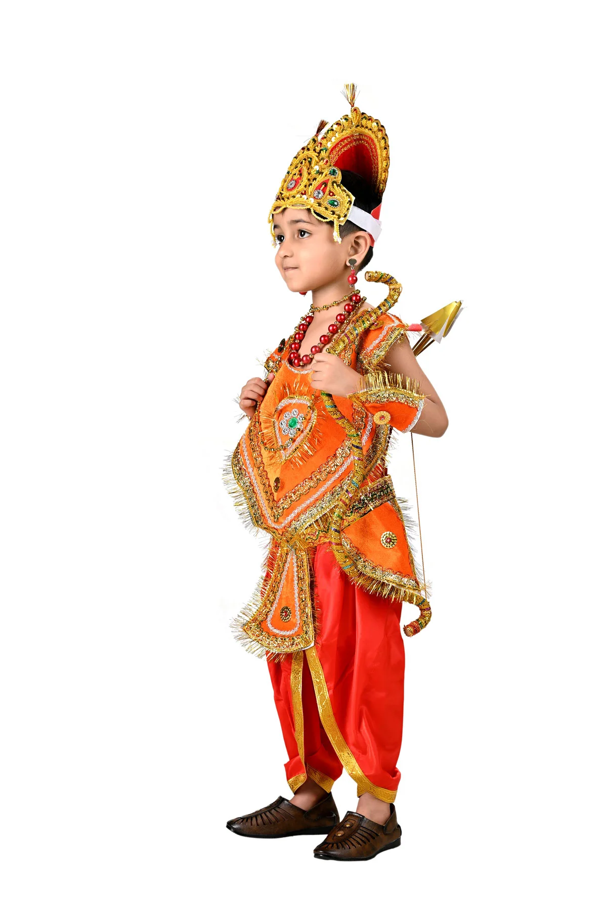 Laxman Prince Ram's Brother Ramlila Mythology Kids & Adults Fancy Dress Costume - Image 9