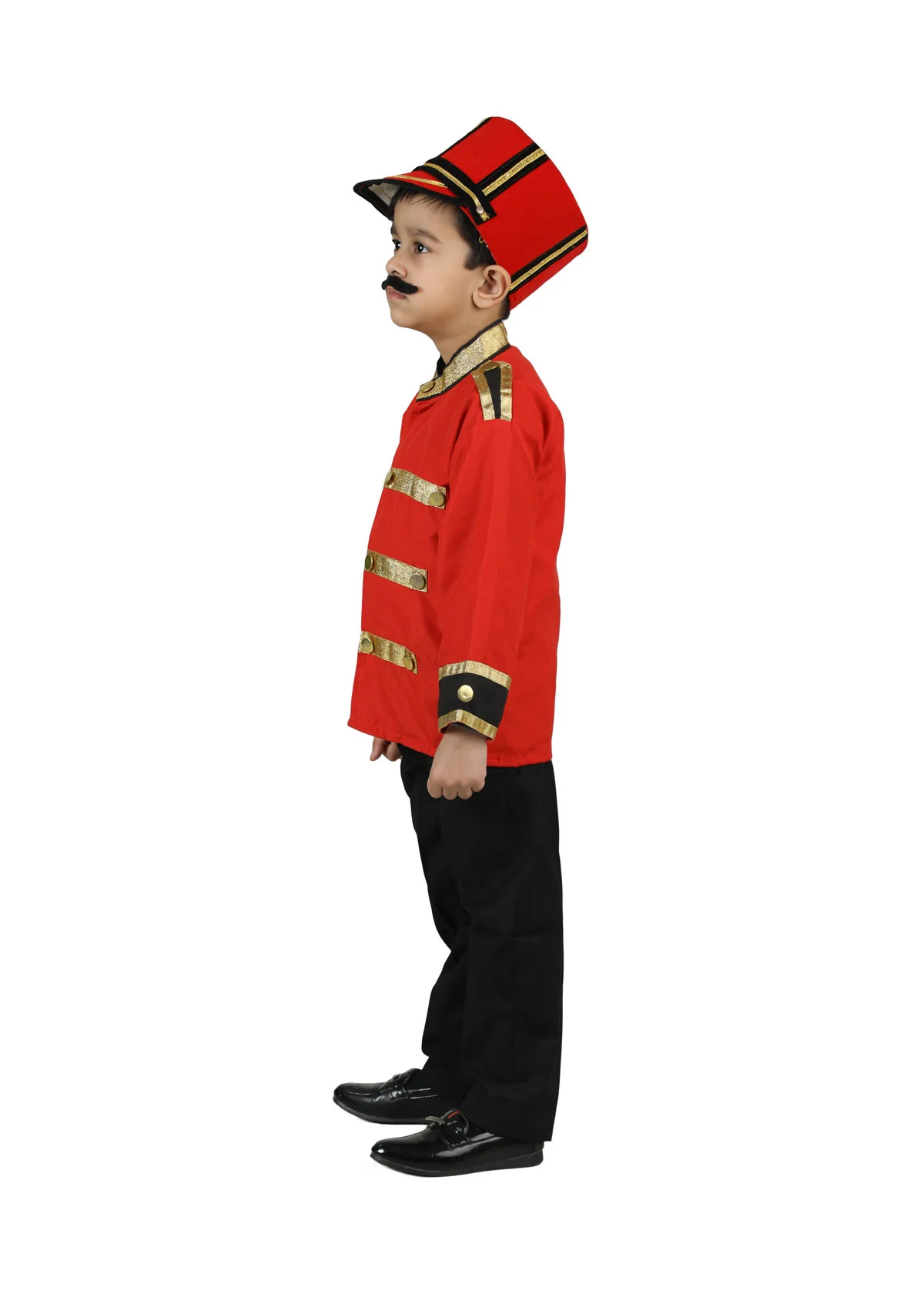 Mangal Pandey 1857 Mutiny Sepoy Freedom Fighter Patriotic Kids Fancy Dress Costume - Image 4