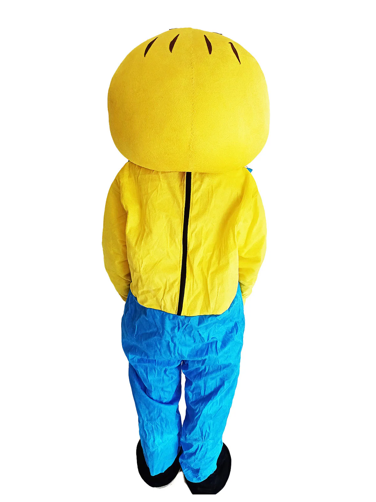 Buy Yellow Childlike Cartoon Mascot Costume For Theme Birthday Party & Events | Adults | Full Size - Image 6