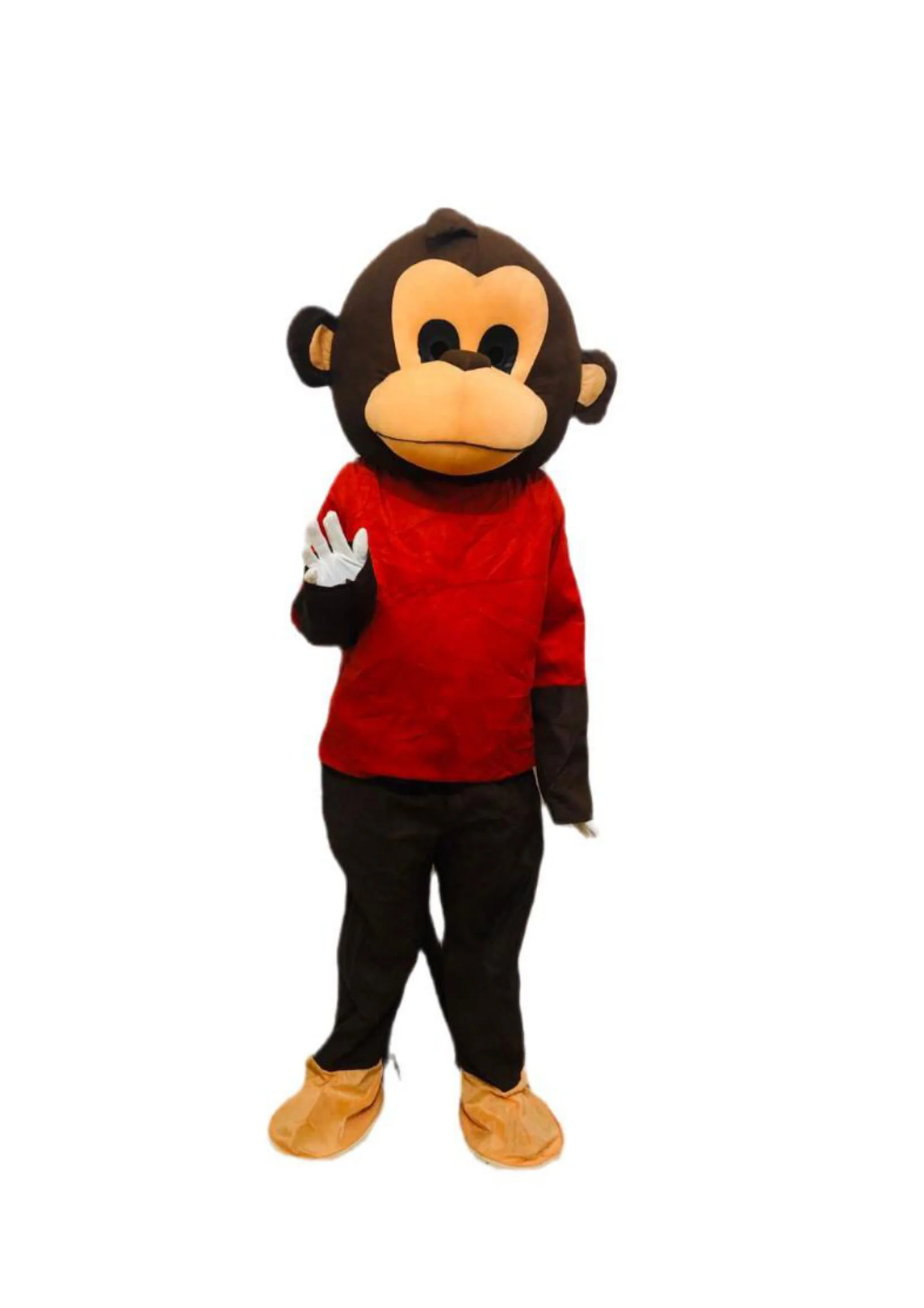 Buy Monkey Cartoon Mascot Costume For Theme Birthday Party & Events | Adults | Full Size - Image 6
