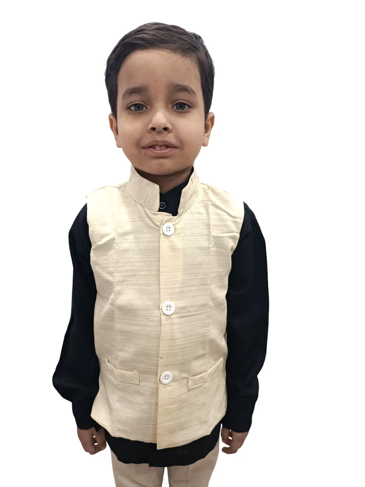 Nehru & Modi Jacket Kids Fancy Dress Costume - Image 5