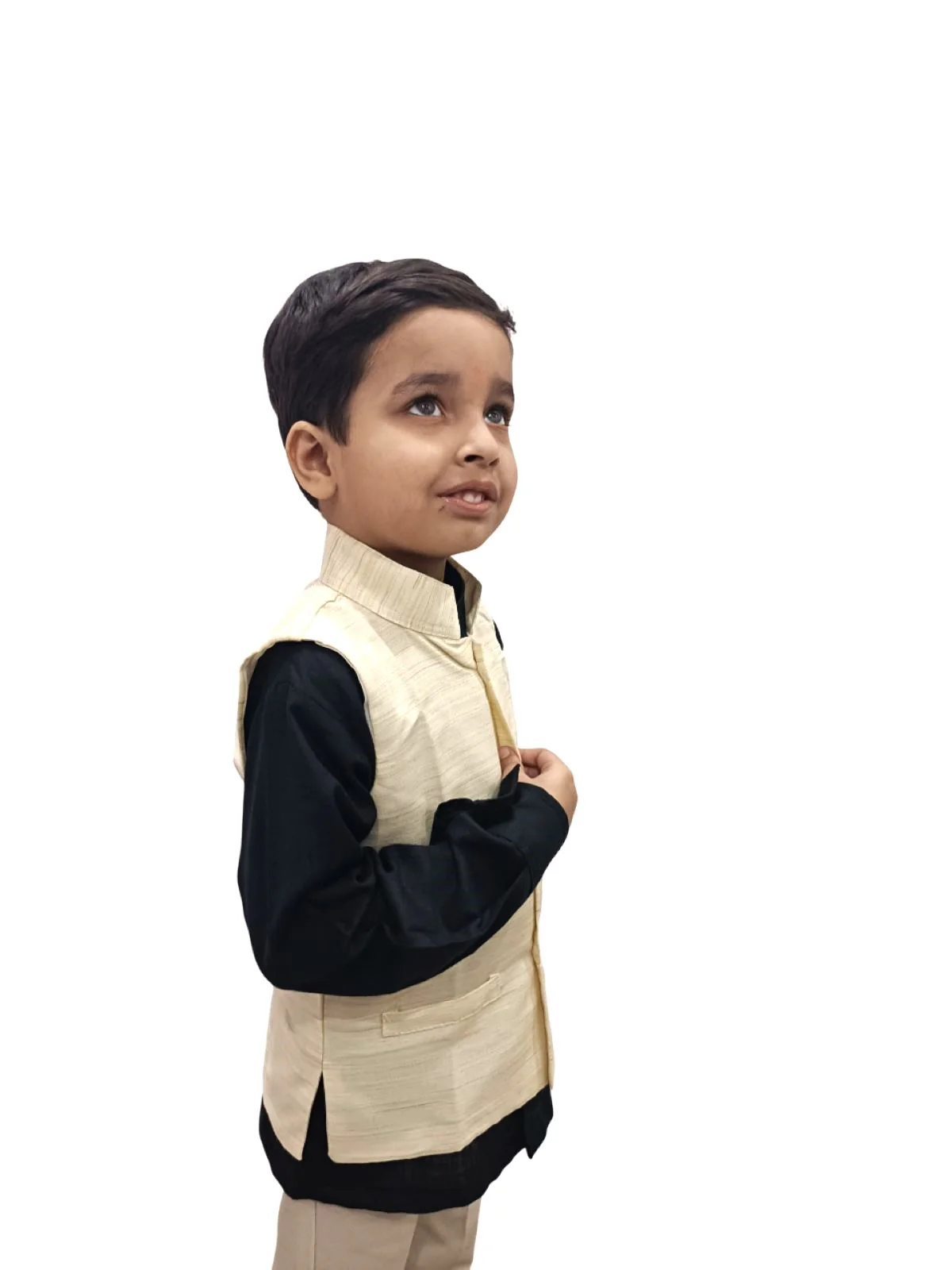 Nehru & Modi Jacket Kids Fancy Dress Costume - Image 6