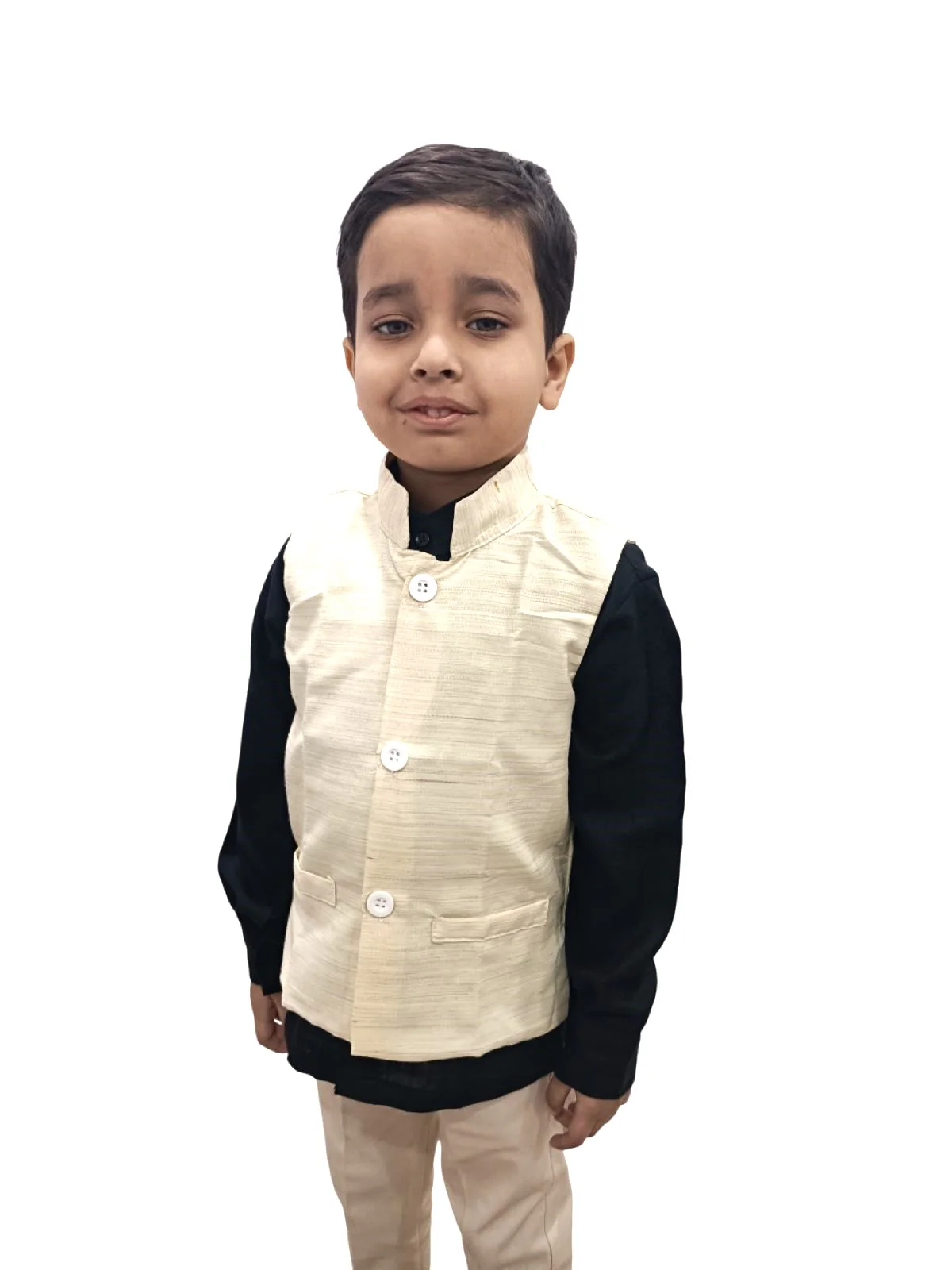 Nehru & Modi Jacket Kids Fancy Dress Costume - Image 7