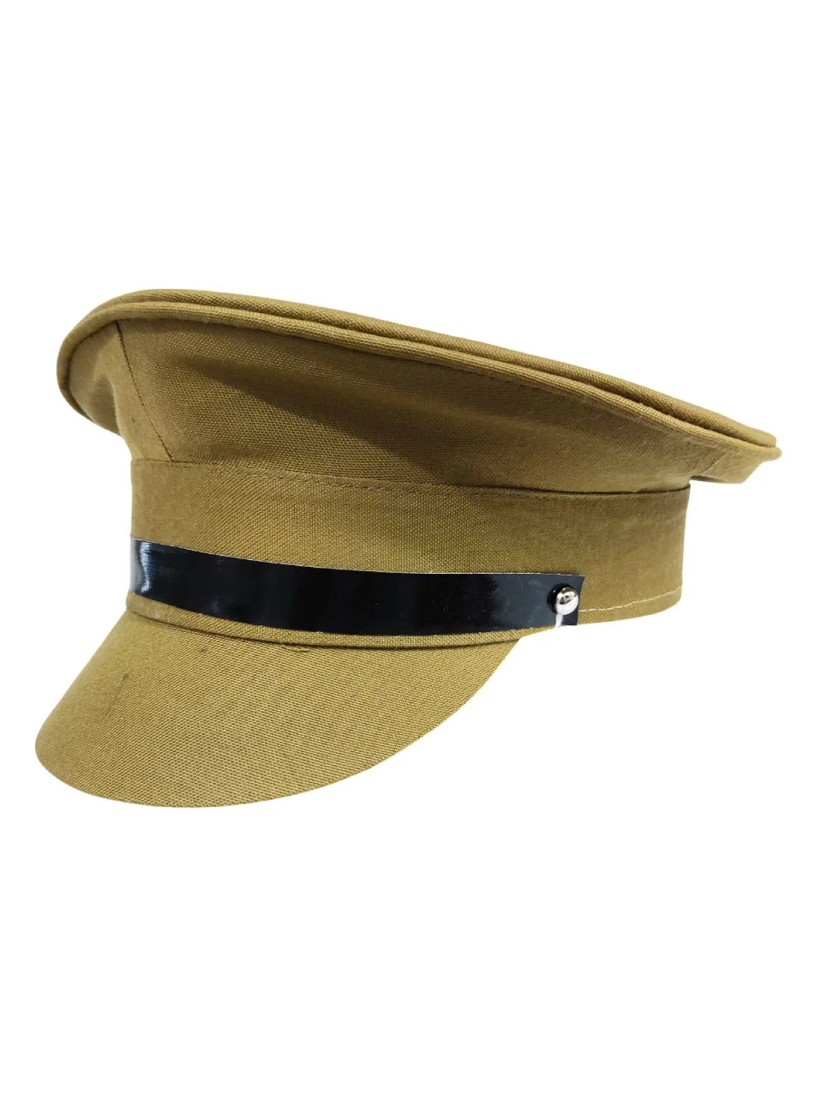 Police Inspector Commissioner Khakhi Cap for Boys and Men - Image 5