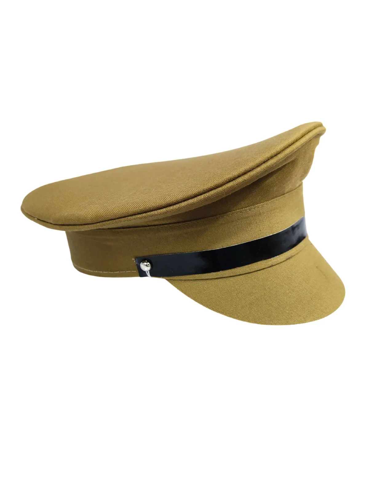 Police Inspector Commissioner Khakhi Cap for Boys and Men - Image 6