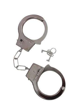 Prisoner Handcuffs Light Metal Hathkadi Working Lock & Parts Fancy Dress Costume Accessory - Image 7