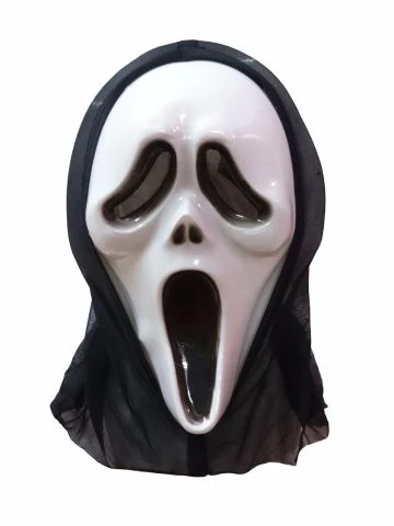 Scream Skeleton Ghost Mask Adult & Kids Fancy Dress Costume Accessory for Halloween - Image 3