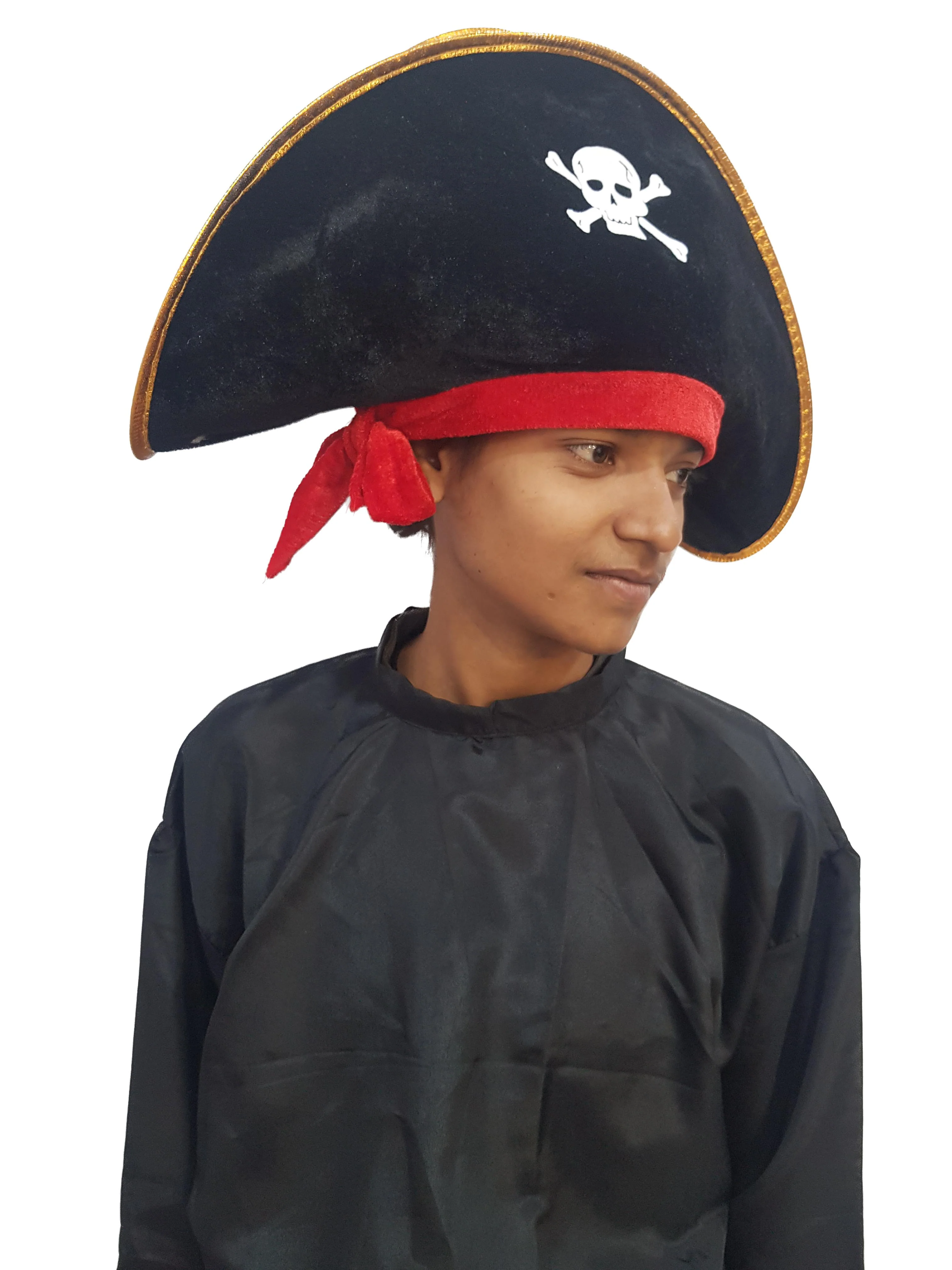 Sea Pirate Hat Fancy Dress Costume Accessories | Halloween Theme - Image 3