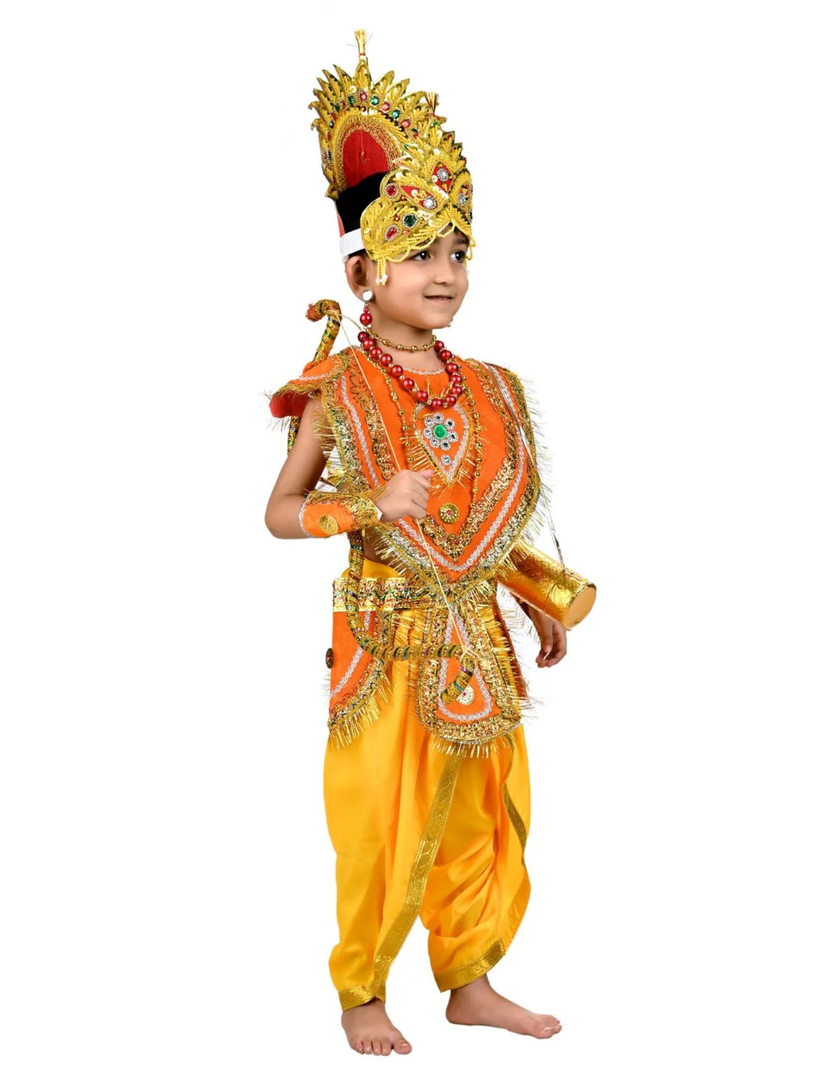 Shri Ram Hindu God King Ramlila Mythology Kids & Adults Fancy Dress Costume - Image 6