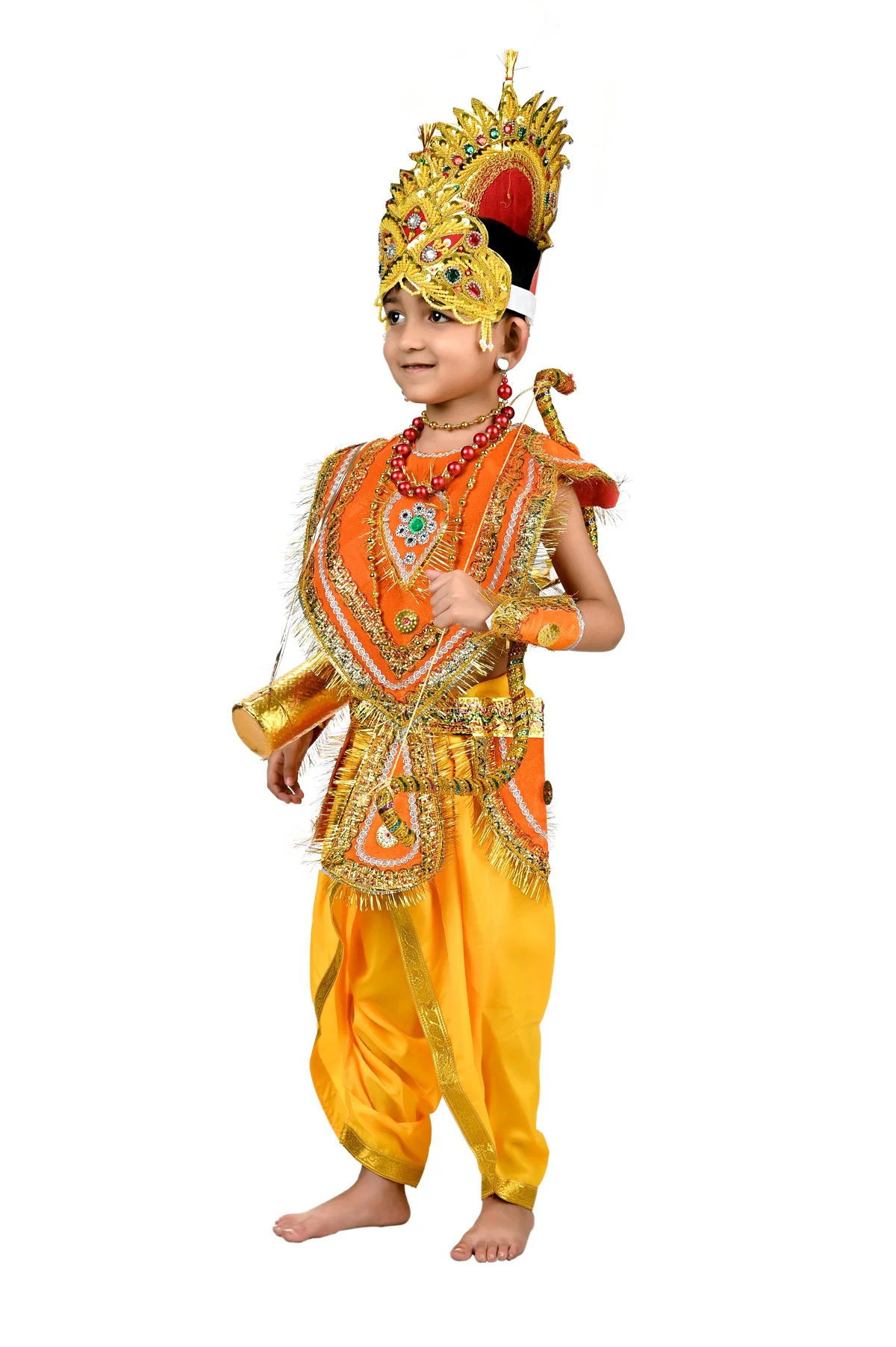 Shri Ram Hindu God King Ramlila Mythology Kids & Adults Fancy Dress Costume - Image 8