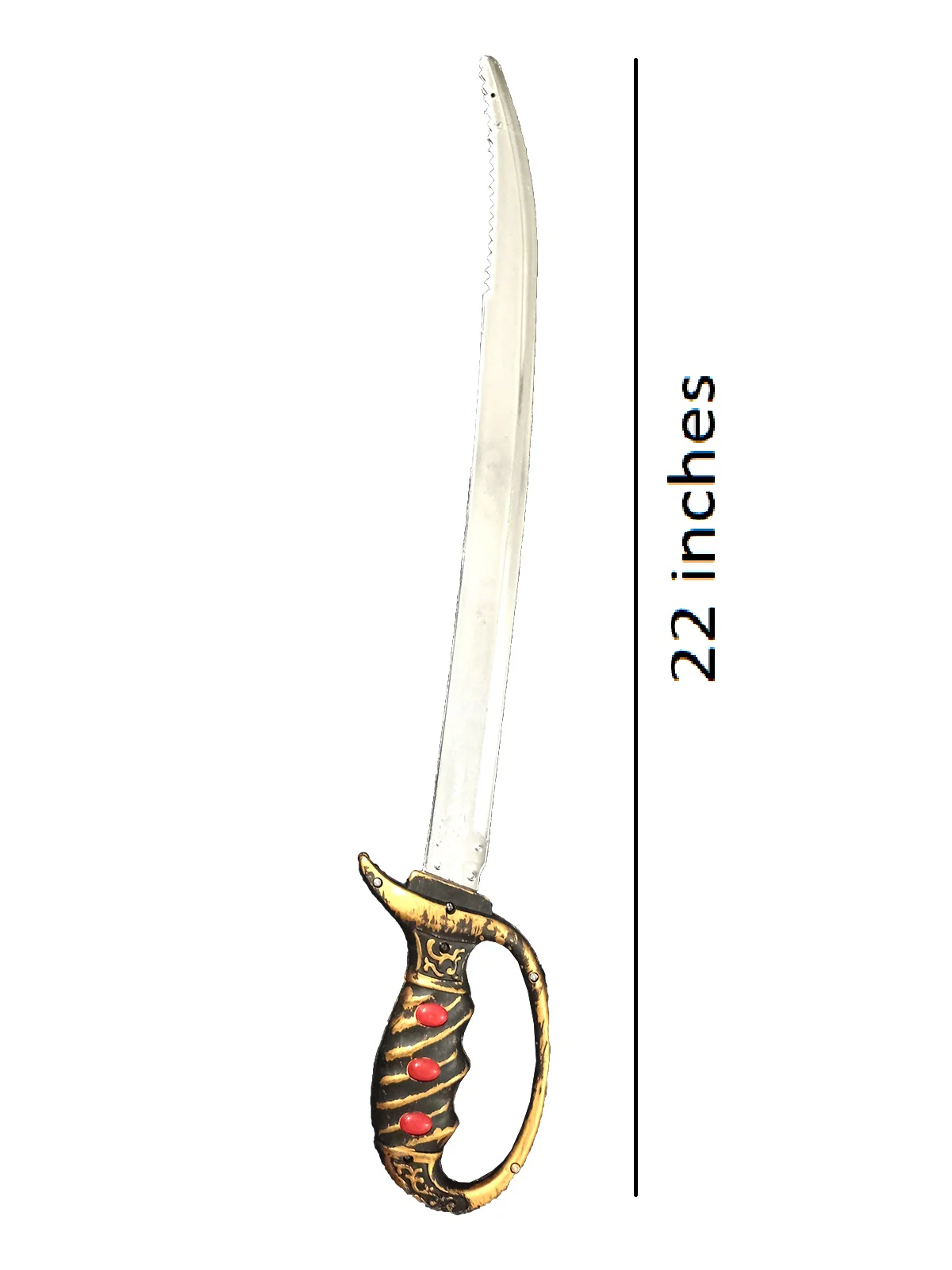 Sword Indian Talwar Plastic Toy Accessory for Kids and Adults Fancy Dress Costume - Image 5
