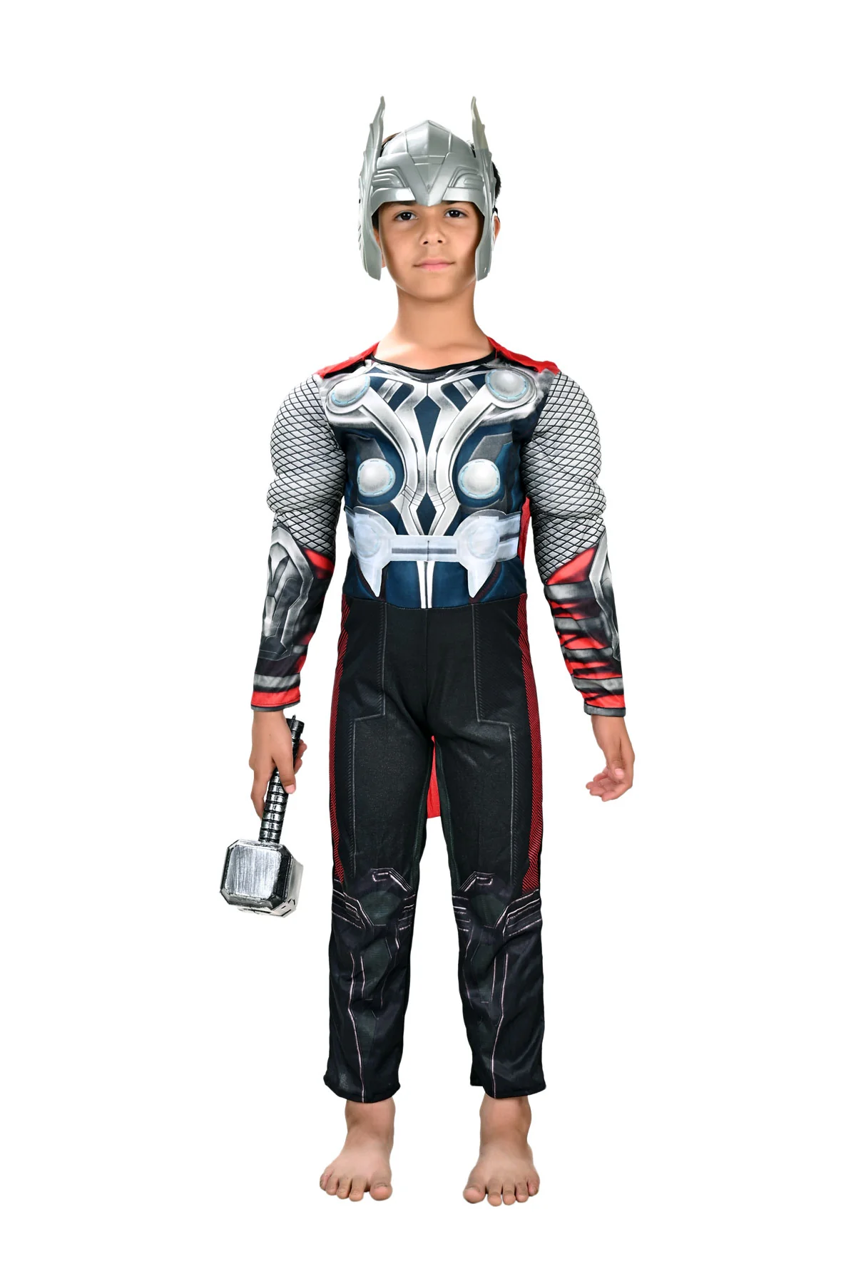Thunder God Superhero Kids Fancy Dress Costume | Muscle Look | Imported - Image 5
