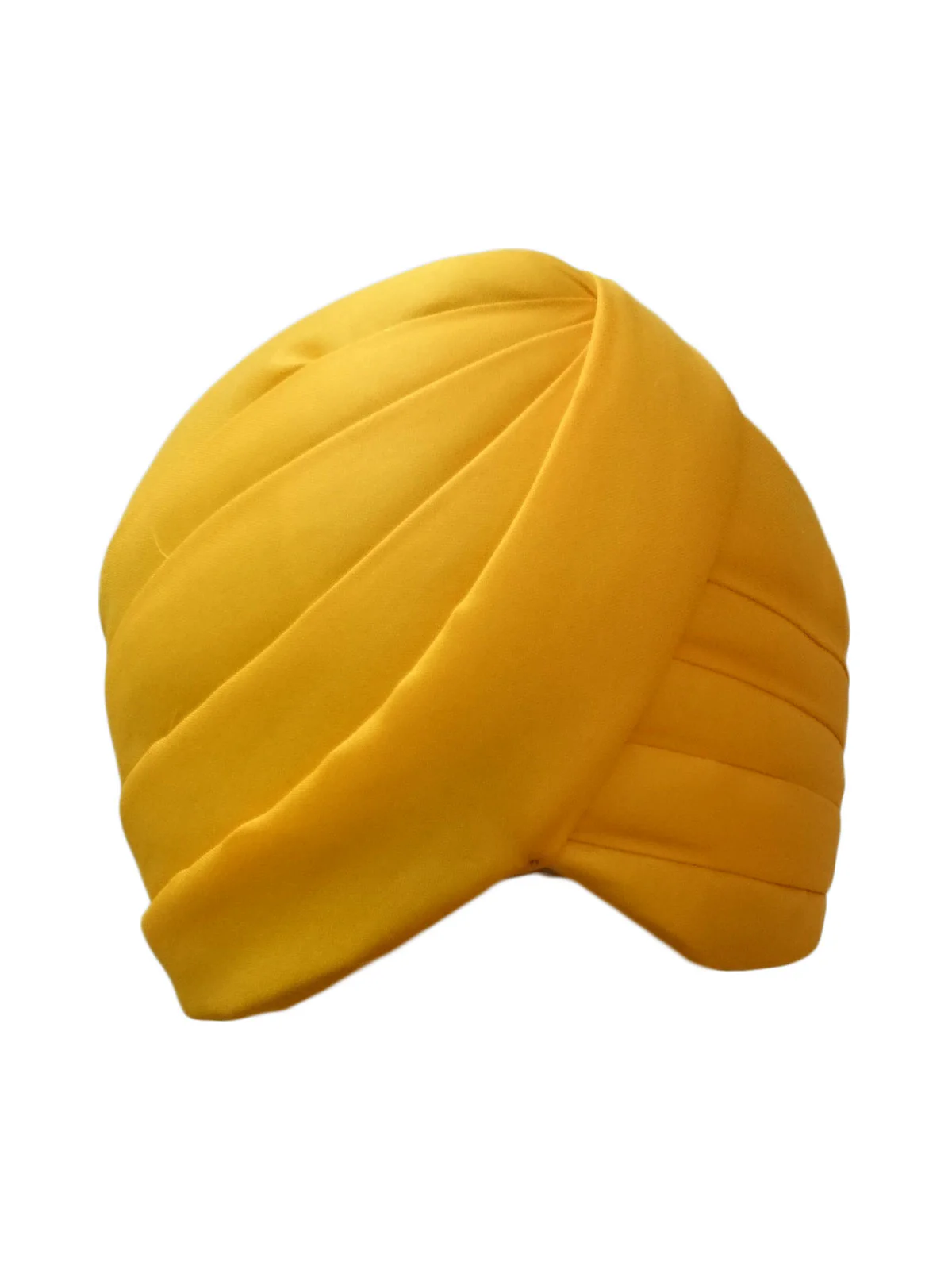 Yellow Punjabi Pagdi Sardar Ji Indian Traditional Turban Costume Accessory for Boys and Men 8-14 Years - Image 5