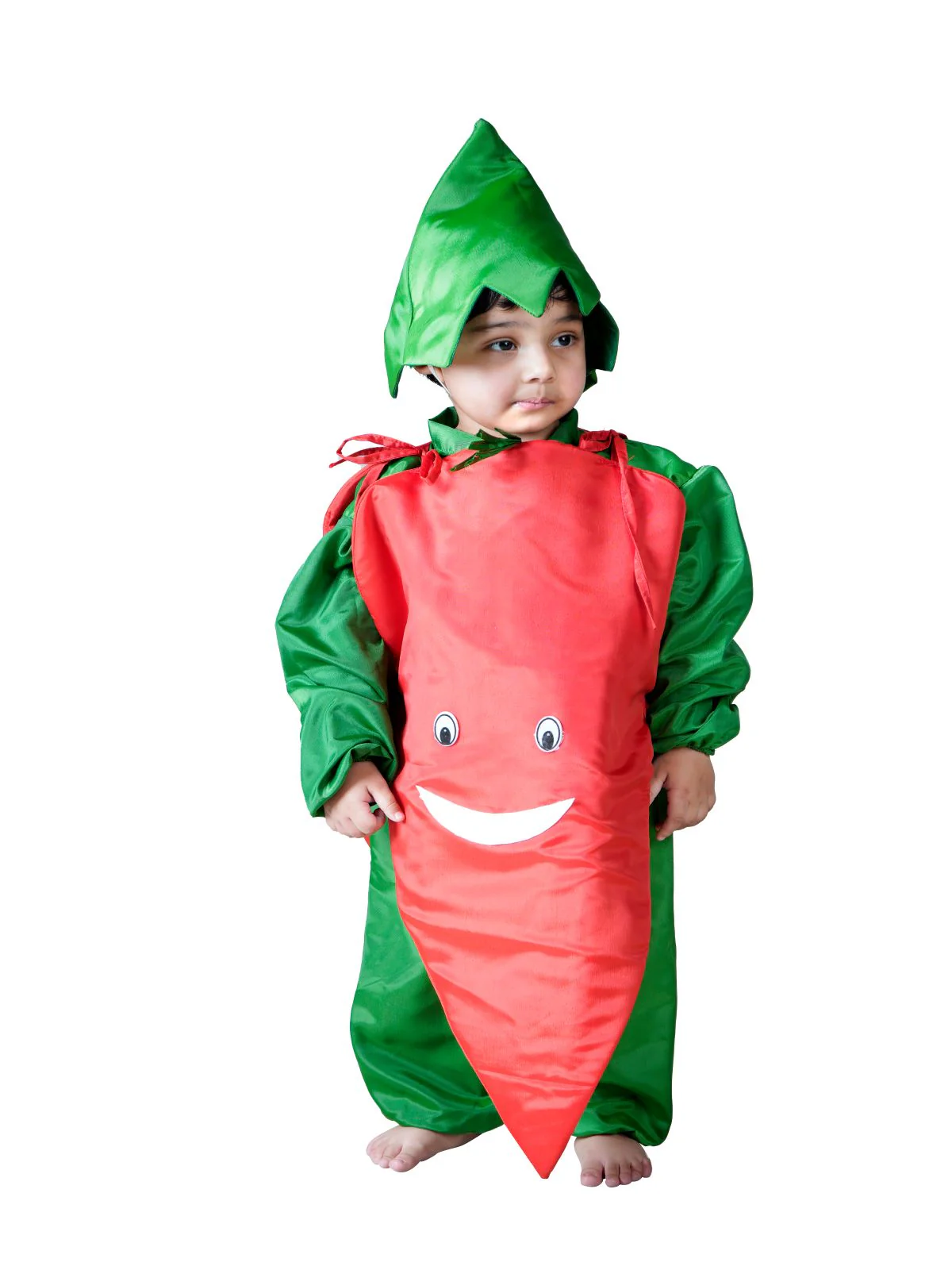 Carrot Gajar Vegetable Kids Fancy Dress Costume - Image 6
