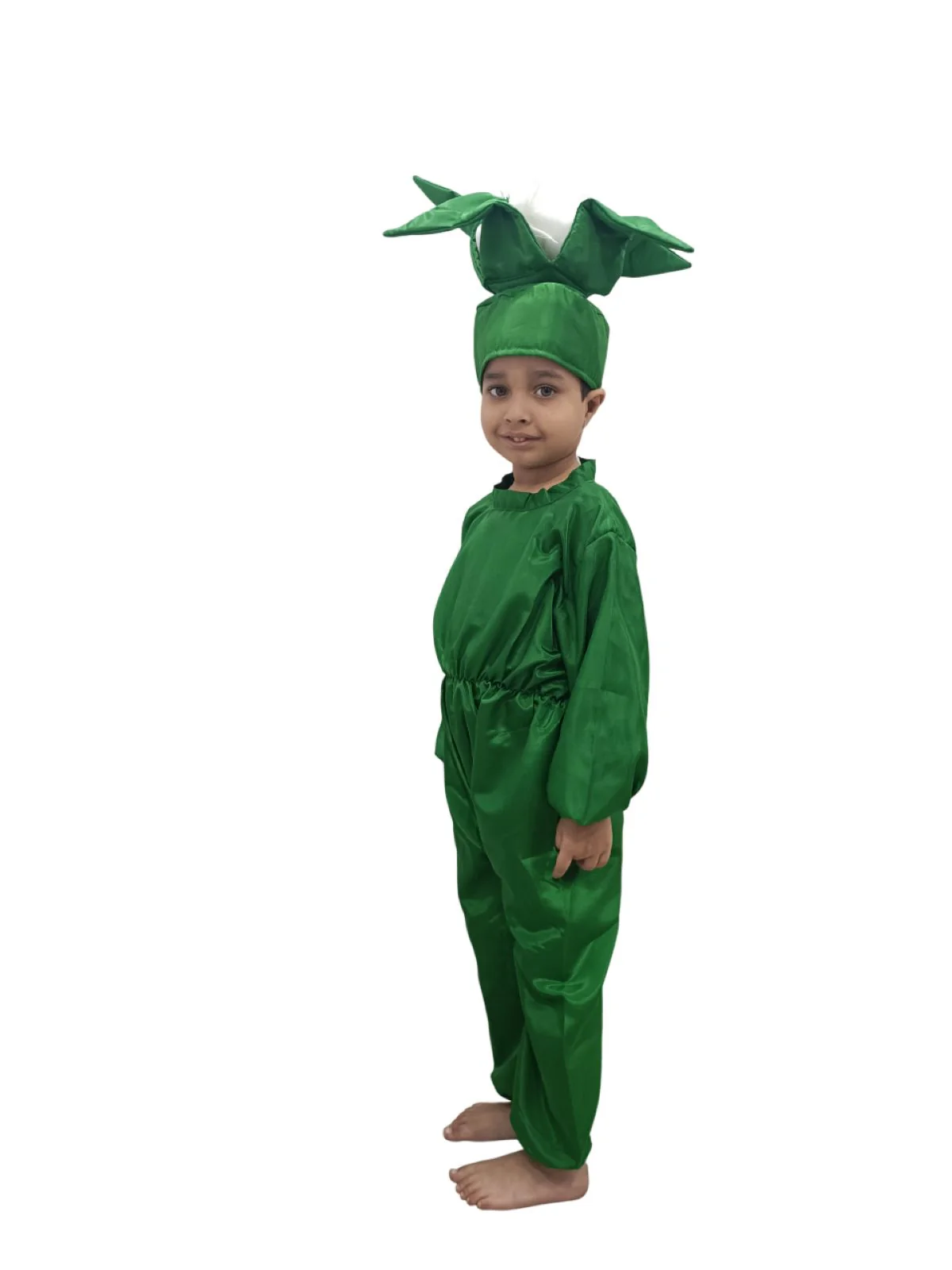 Cauliflower Phool Gobhi Vegetable Kids Fancy Dress Costume - Image 4