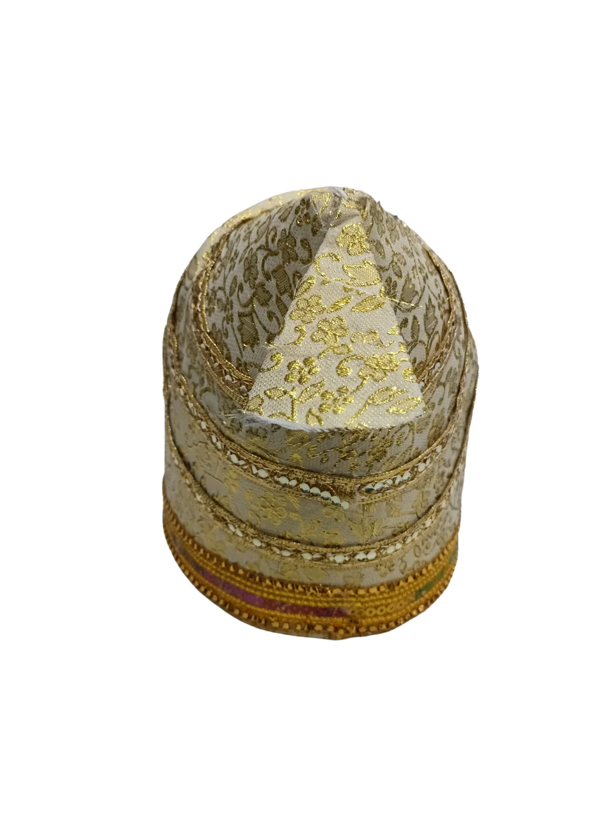 Chhatrapati Shivaji Maharaj Indian Maratha Warrior King Pagdi Kids Fancy Dress Accessory - Image 2