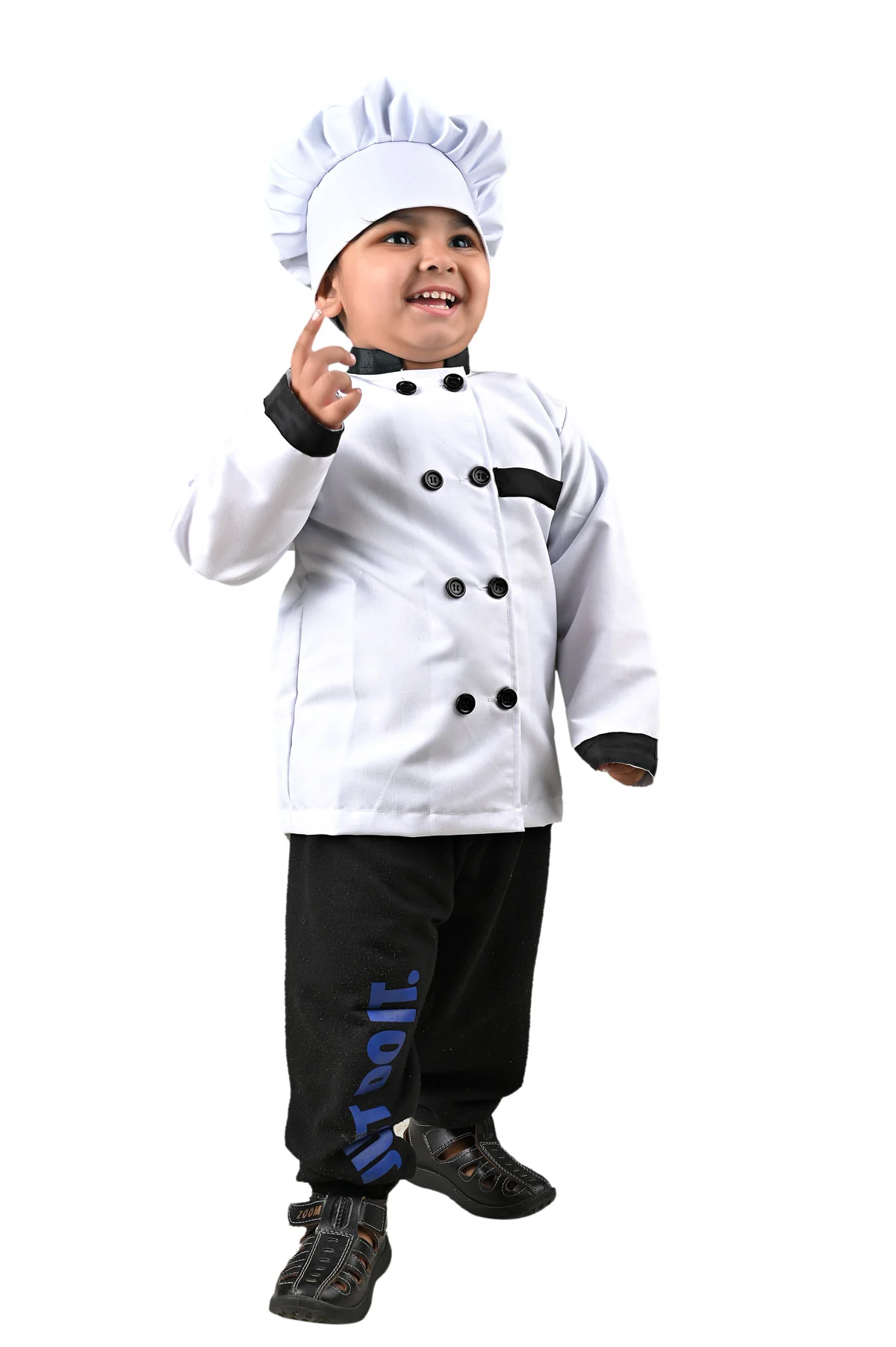 Chef Baker Professional Cook Kids Fancy Dress Costume - Image 7