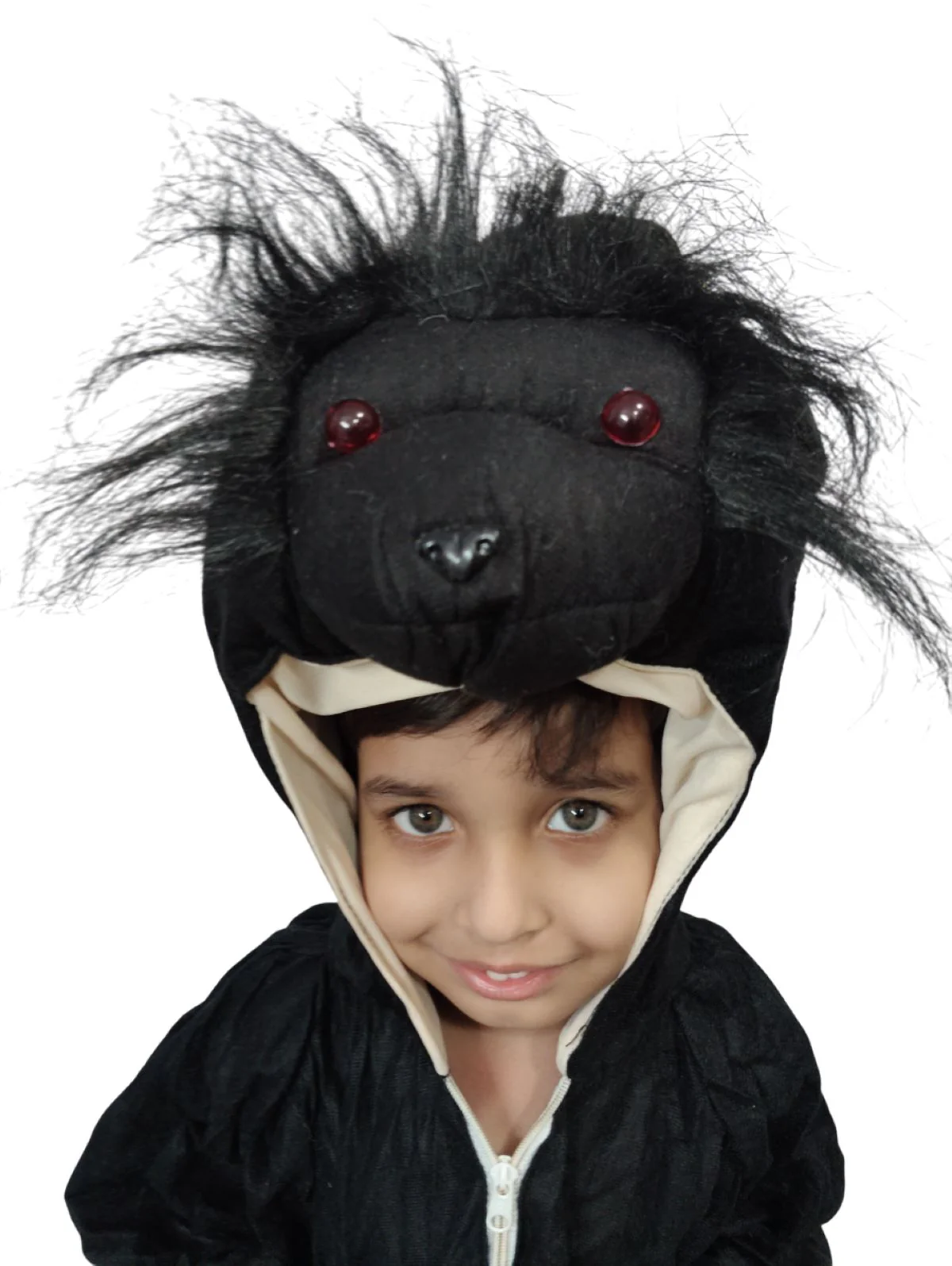 Chimpanzee Gorilla Black Monkey Animal Kids Fancy Dress Costume - Image 7