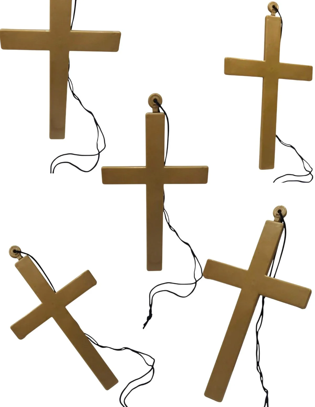 Christian Jesus Cross Wall Hanging Decoration Fancy Dress Costume Accessory 21.5 Cm - Image 8