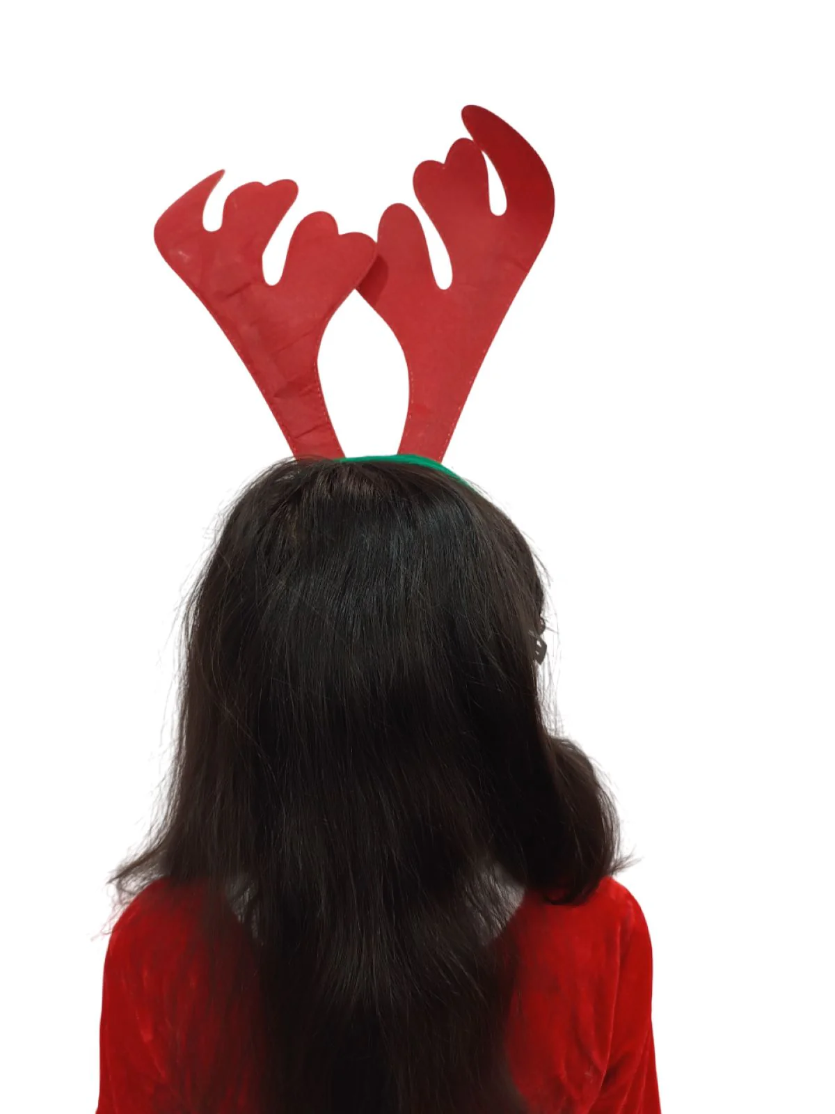Christmas Red Reindeer Animal Antlers Head Band Kids Fancy Dress Costume Accessory - Image 3