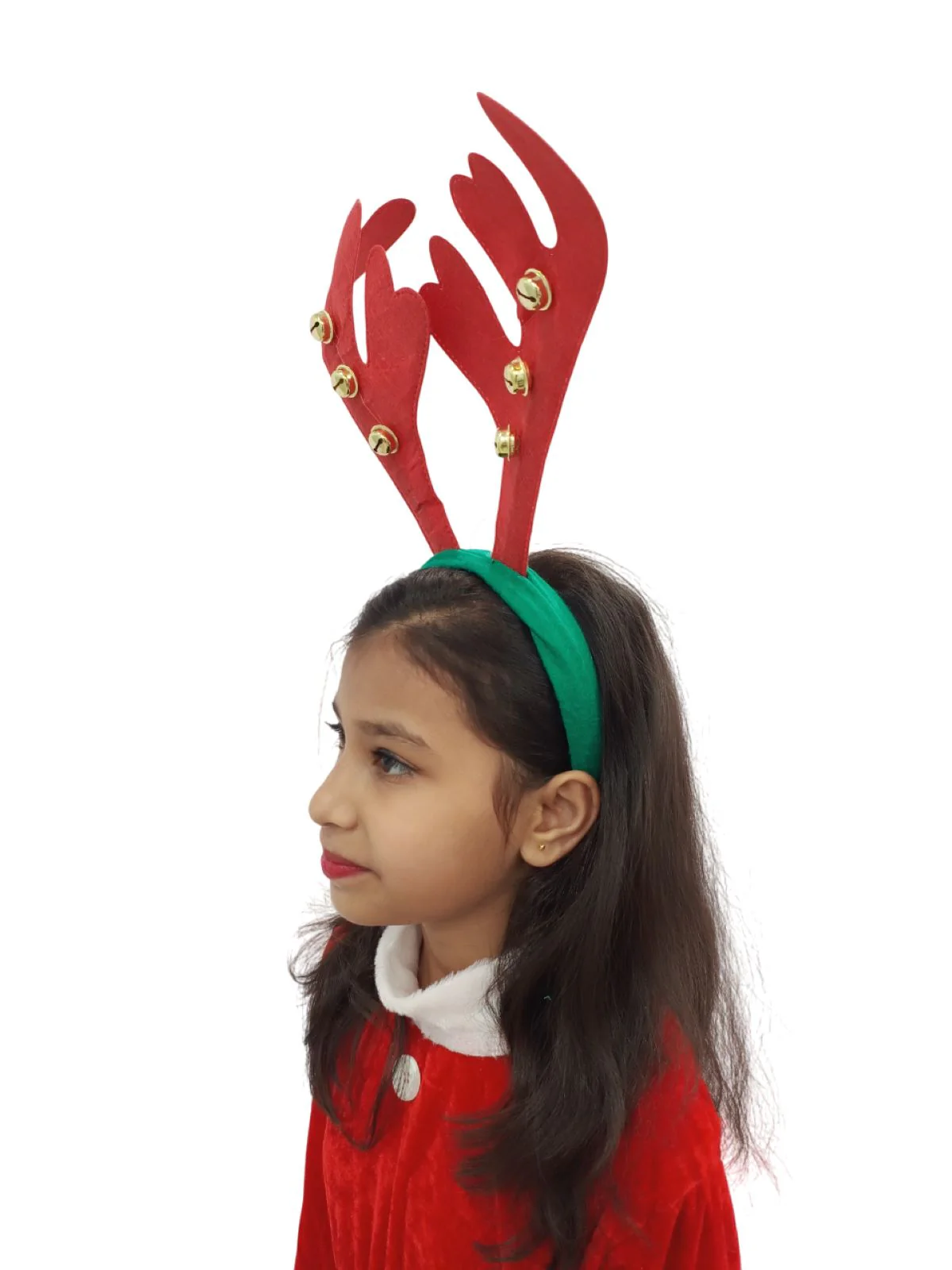 Christmas Red Reindeer Animal Antlers Head Band Kids Fancy Dress Costume Accessory - Image 9
