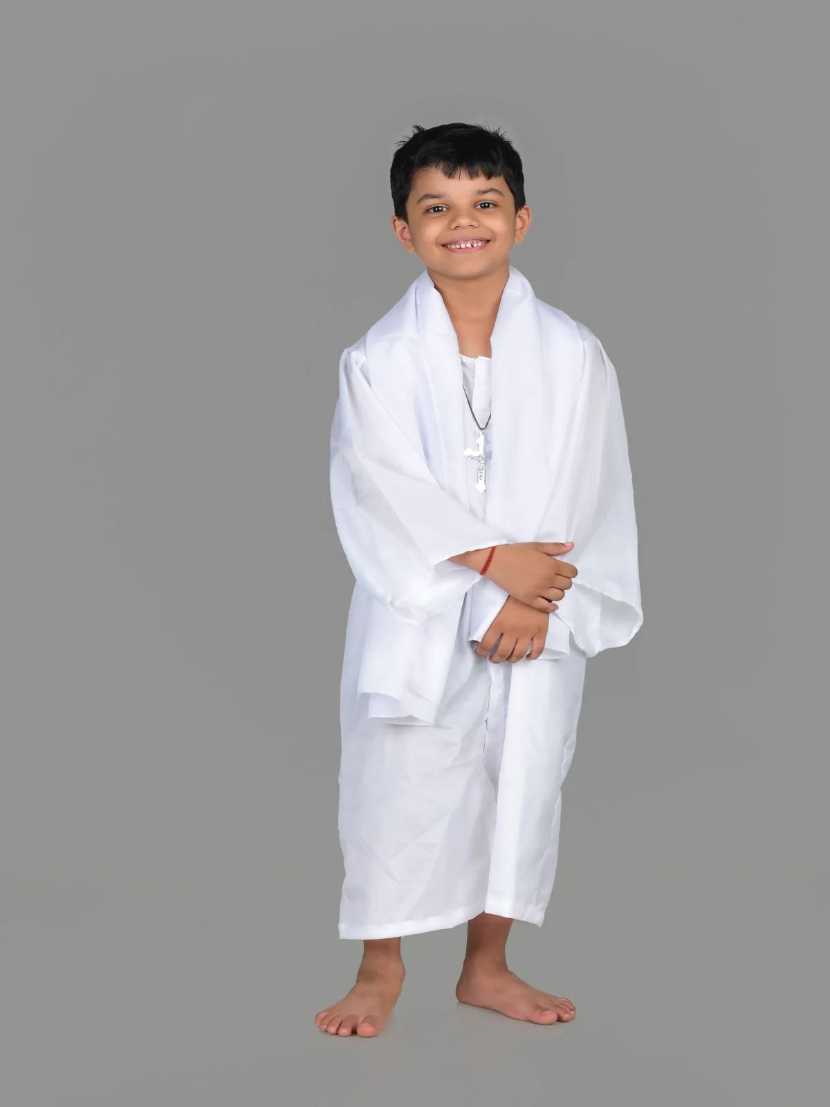 Christian Church Padri Father Priest Kids Fancy Dress Costume - Image 6