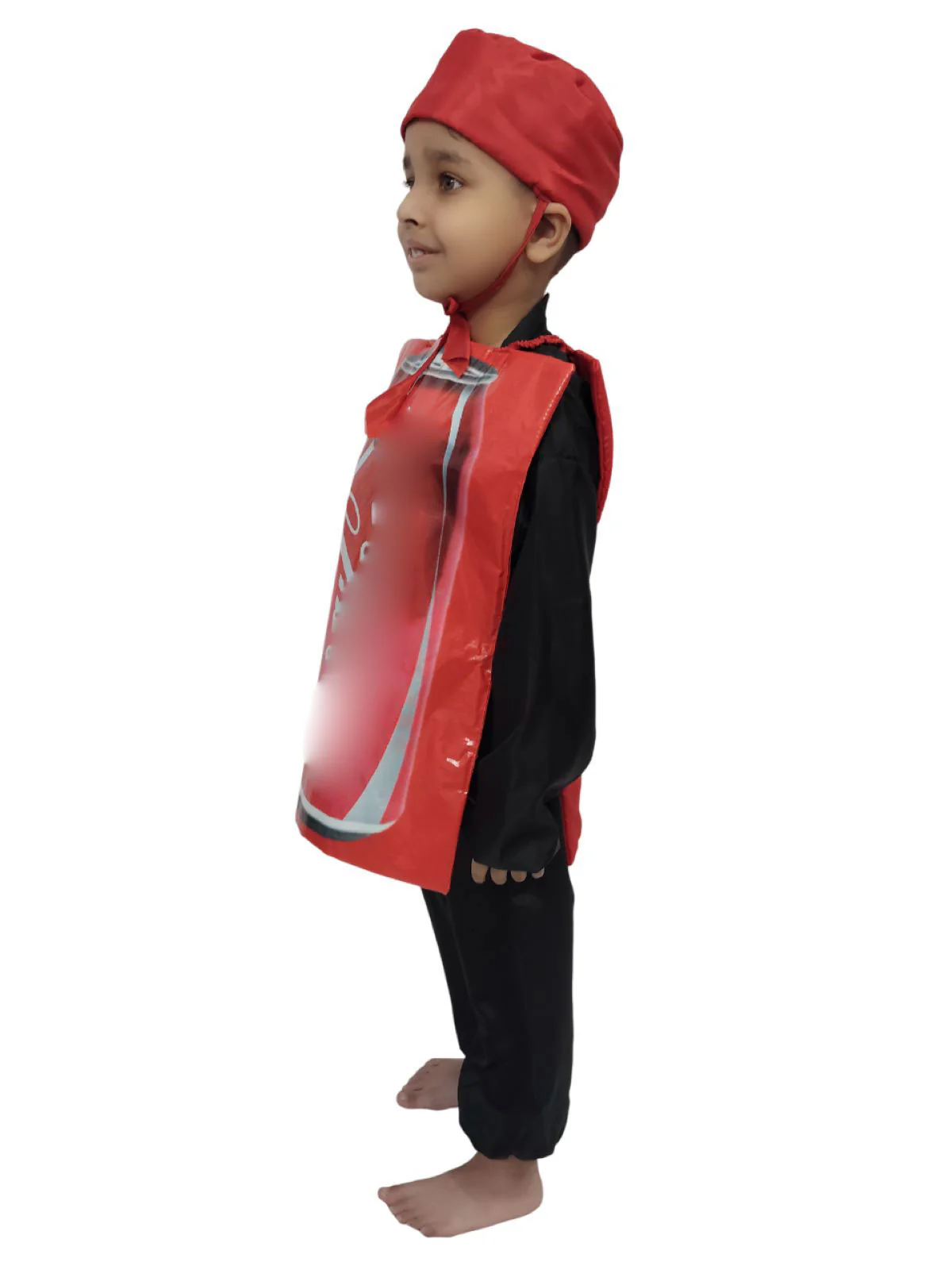 Coke Soft Drink Kids Fancy Dress Costume - Image 4