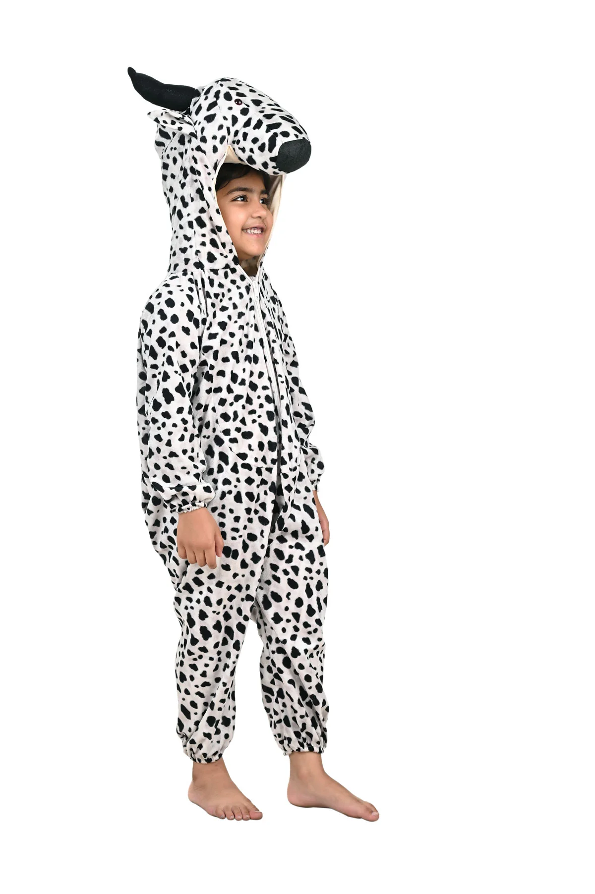 Cow Domestic Farm Animal Kids Fancy Dress Costume | Black & White - Image 2