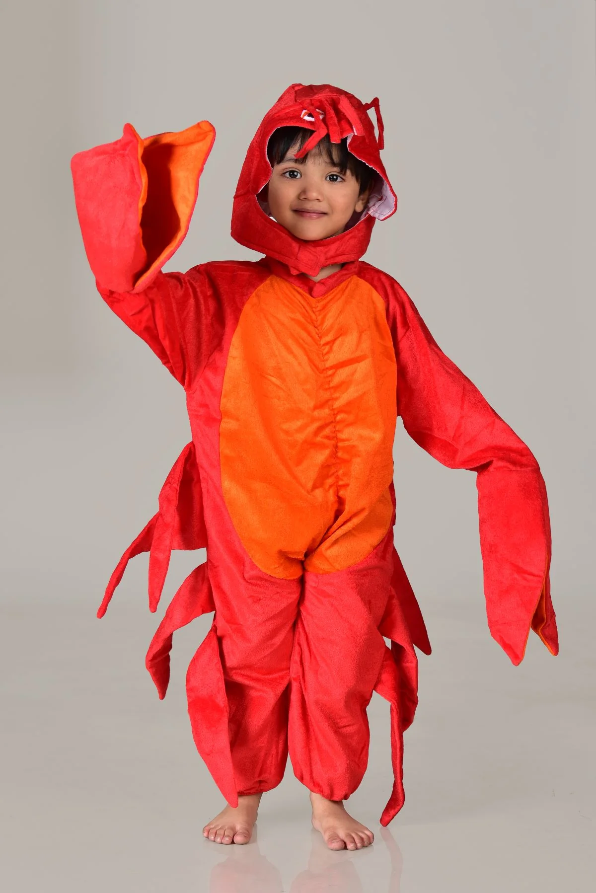 Crab Aquatic Animal  Kids Fancy Dress Costume - Image 7