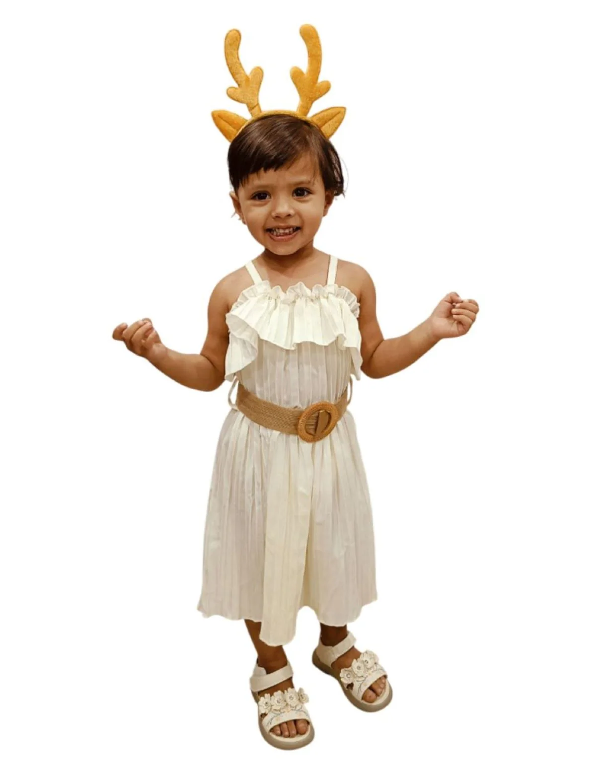 Deer Reindeer Animal Antlers HeadBand Kids Fancy Dress Costume Accessories - Image 3