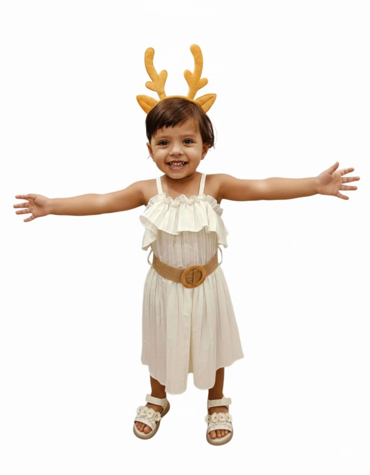 Deer Reindeer Animal Antlers HeadBand Kids Fancy Dress Costume Accessories - Image 6