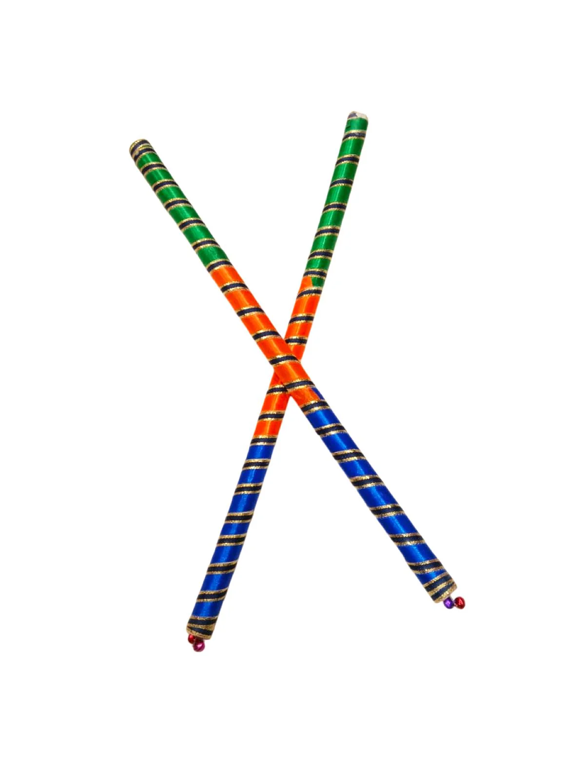 Designer Multicolor Dandiya Sticks for Navratri Garba  Premium Accessory for Kids & Adults - Image 5
